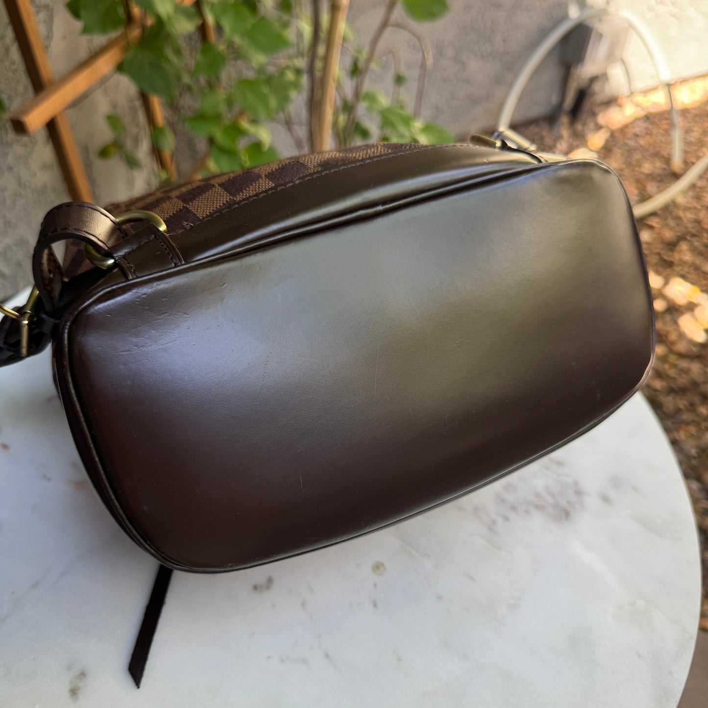 Louis Vuitton Vintage Damier Ebene Montsouris Backpack