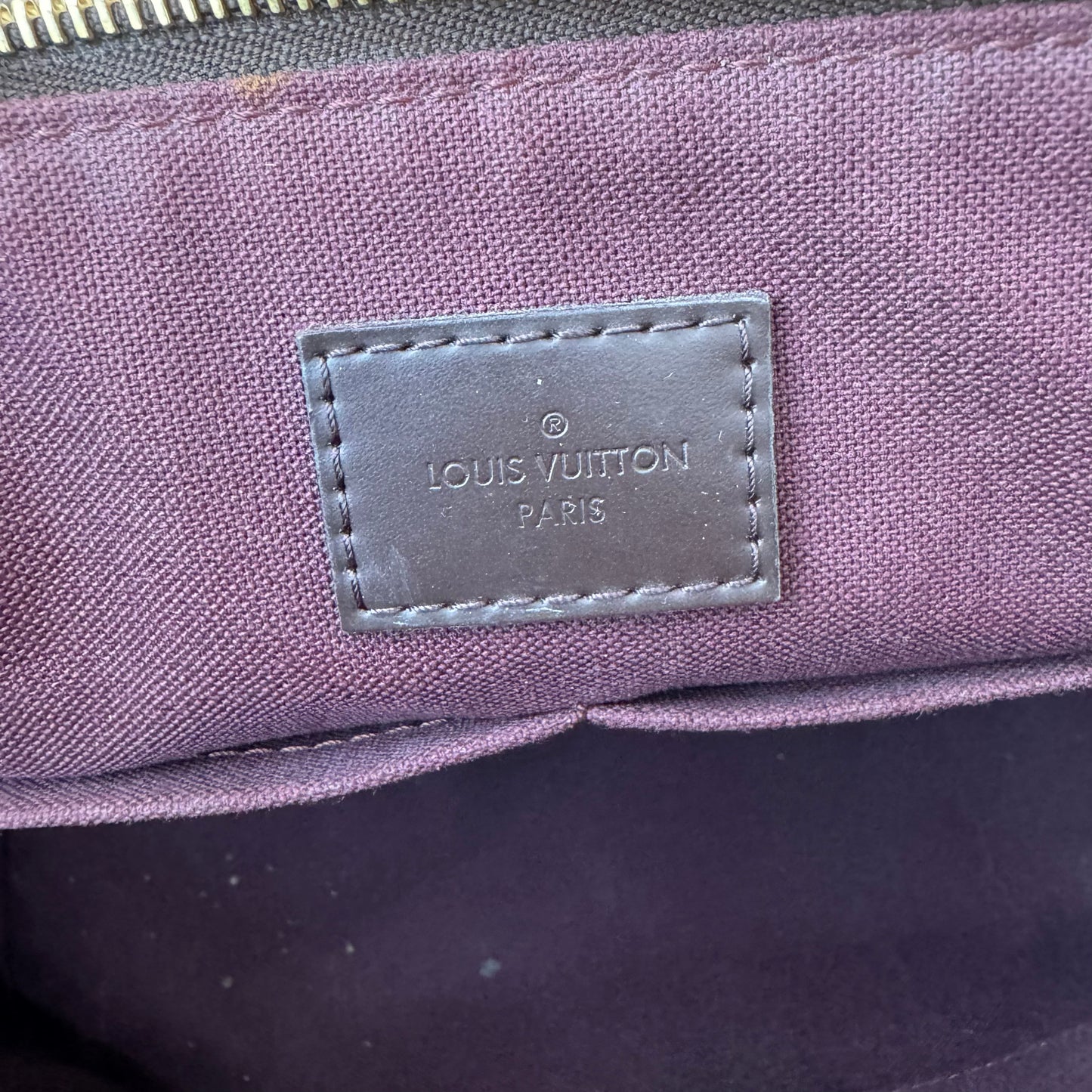Louis Vuitton Iena PM Damier Ebene Tote