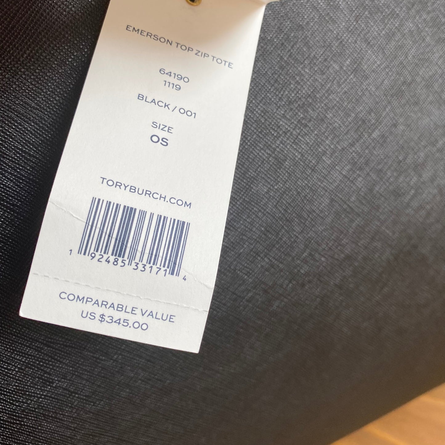 Tory Burch Emerson Top Zip Tote