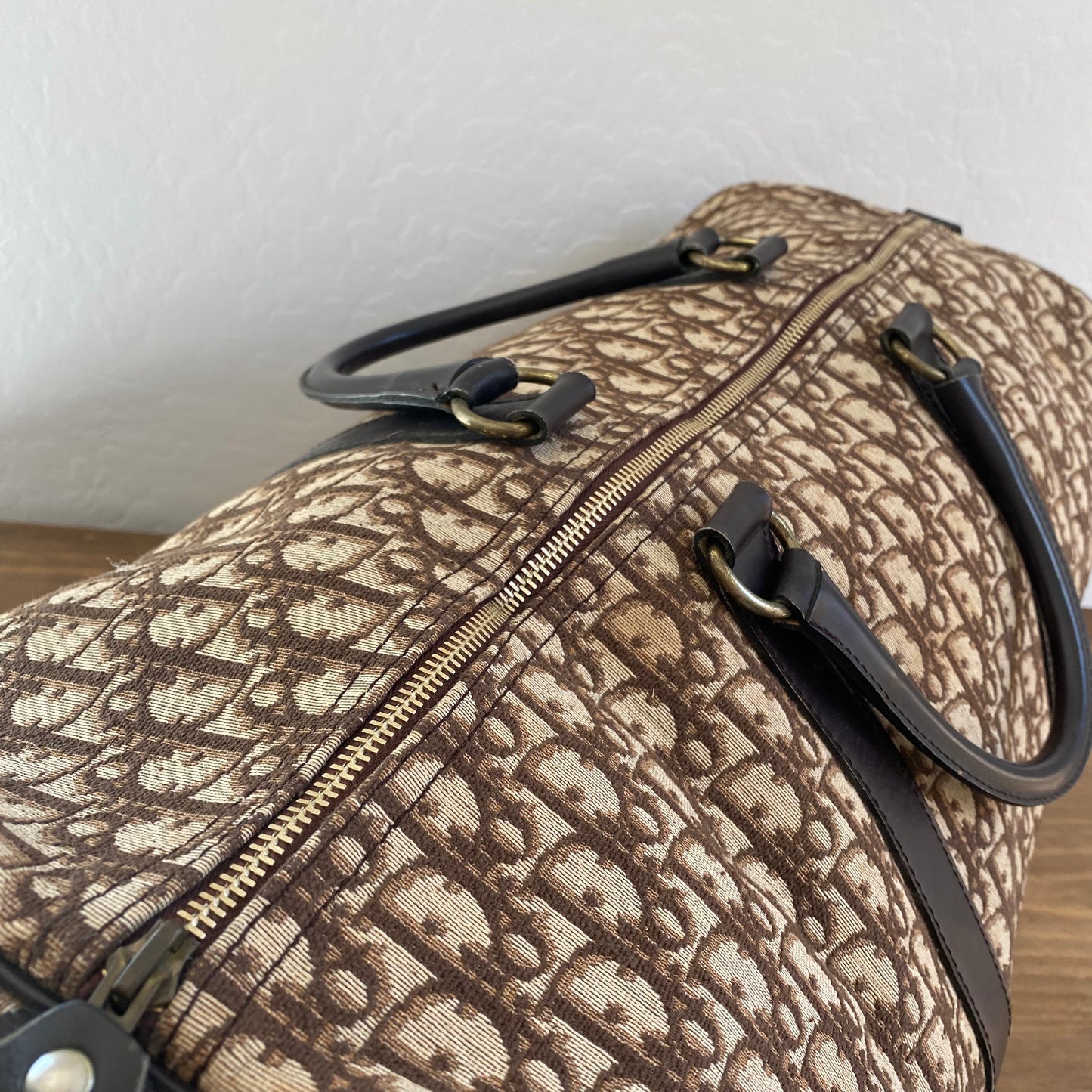 Christian Dior Vintage Monogram Canvas Keepall