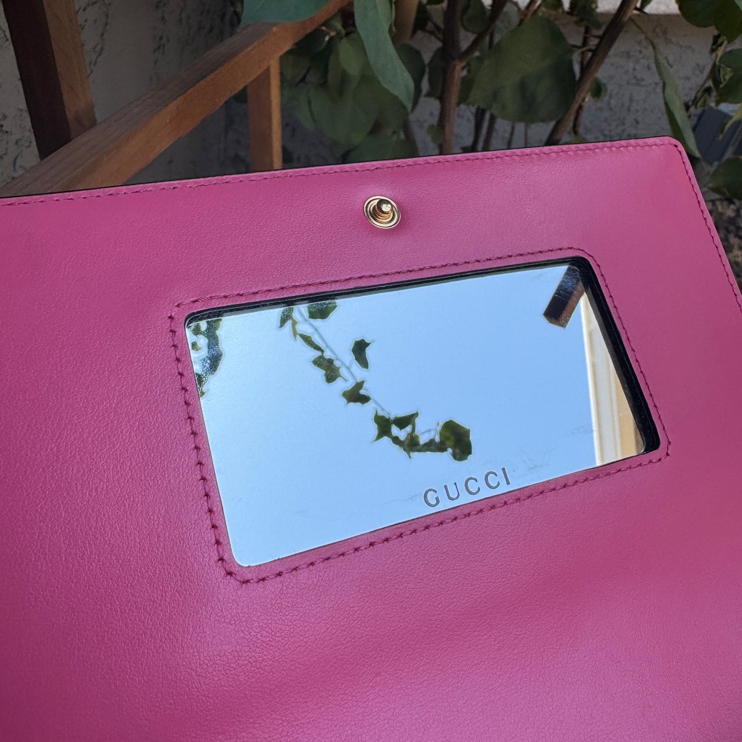 Gucci GG Matelassé Chain Wallet WOC Crossbody