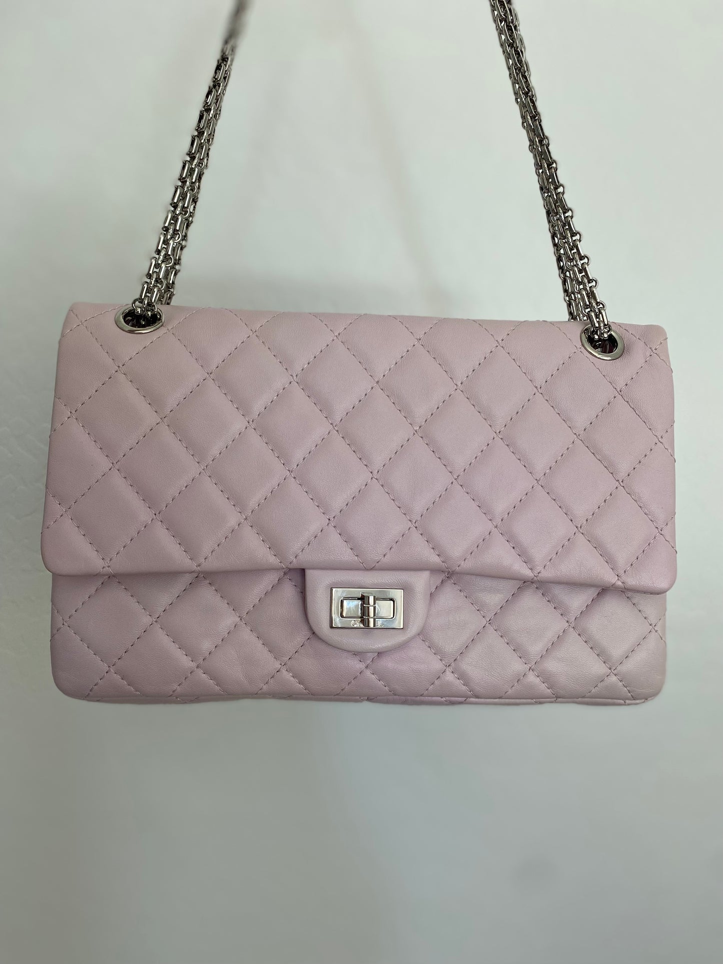 Chanel Reissue 226 Double Flap Calfskin Shoulder Bag