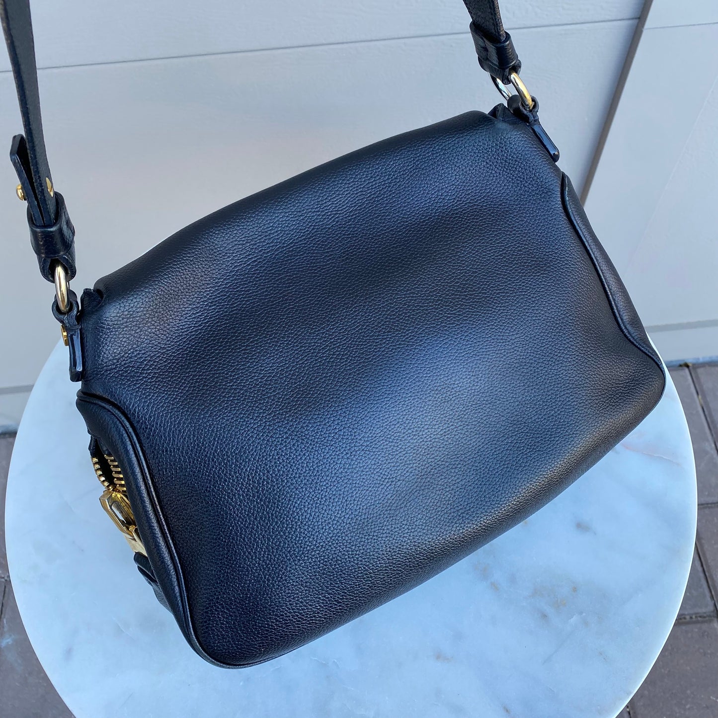 Tom Ford Pebbled Leather Jennifer Crossbody