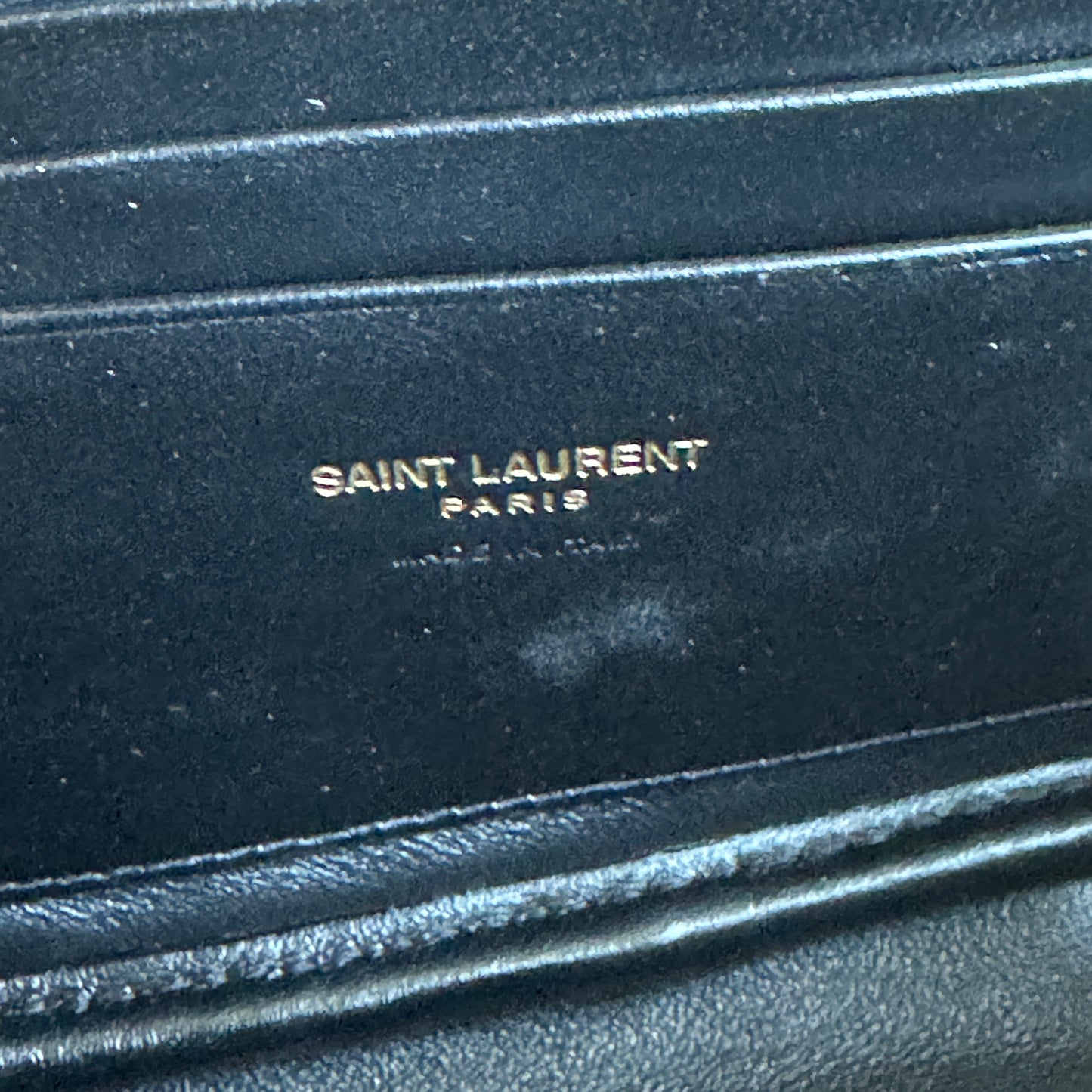 Saint Laurent Mini Matelasse Lou Camera Crossbody