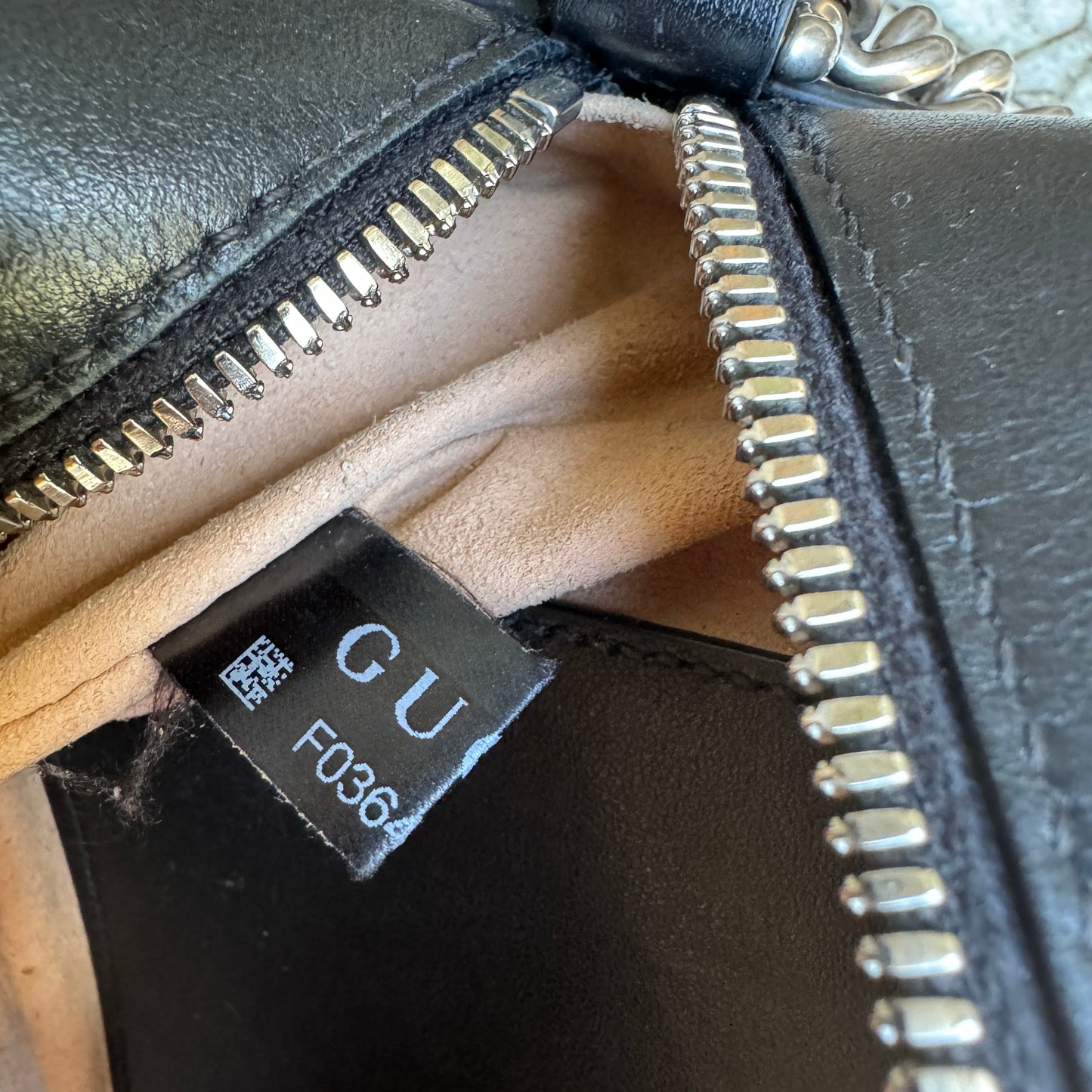 Gucci Calfskin Matelasse Aria Small GG Marmont Chain Shoulder Bag