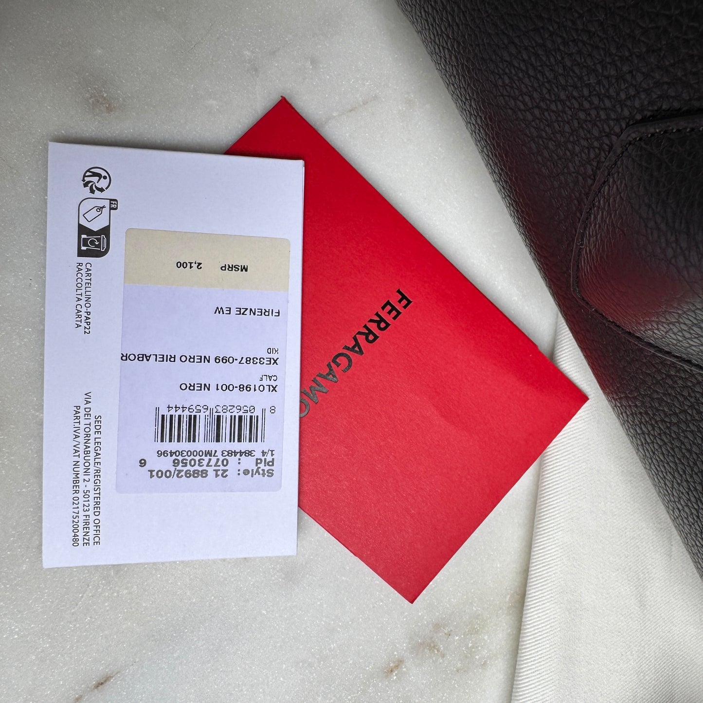 Ferragamo East-West Shoulder Tote