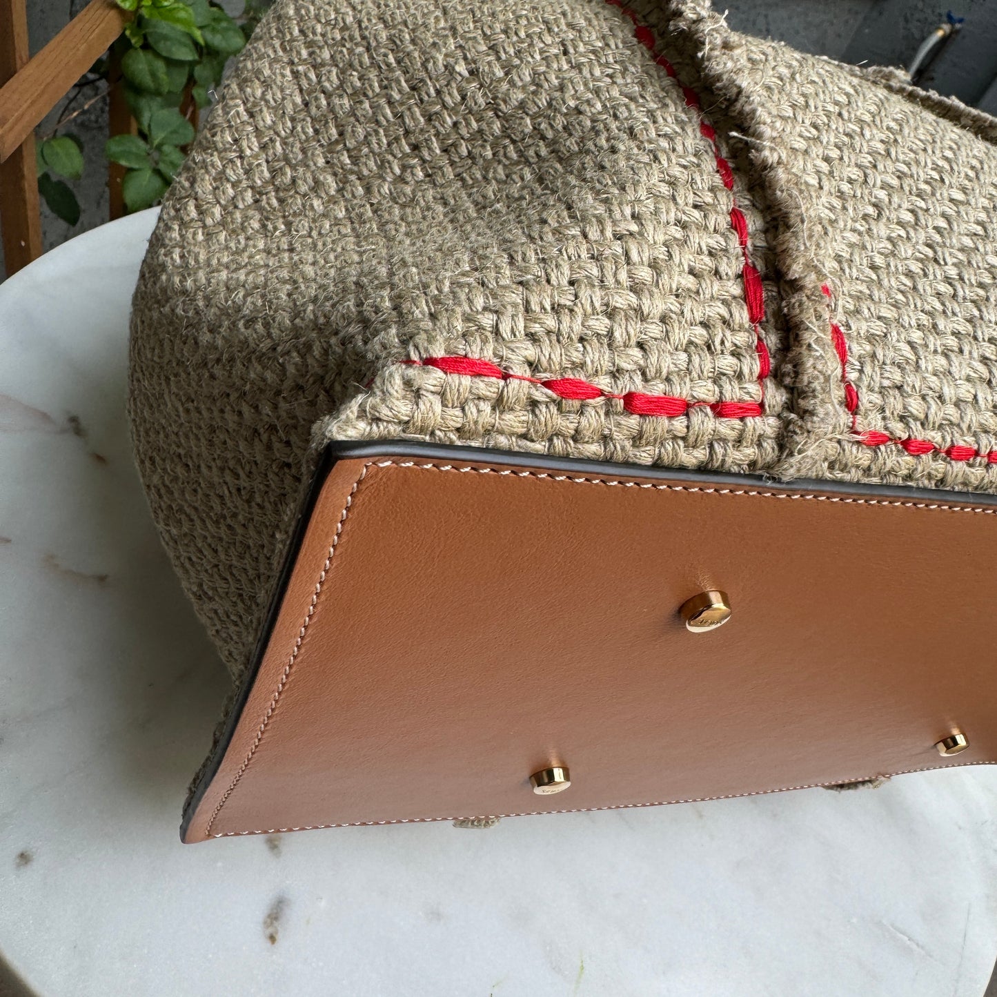 Tod’s T Timeless Hammock Tote Bag with Pouch