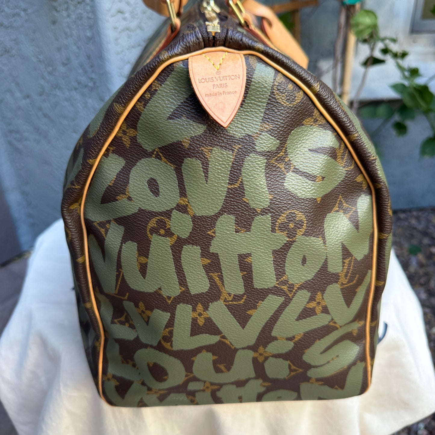 Louis Vuitton Limited Edition Monogram Graffiti 50 Keepall Duffel