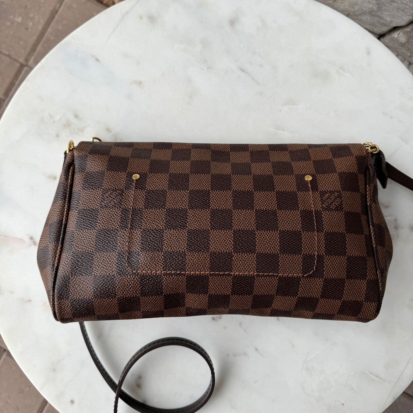 Louis Vuitton Favorite MM Damier Ebene Crossbody