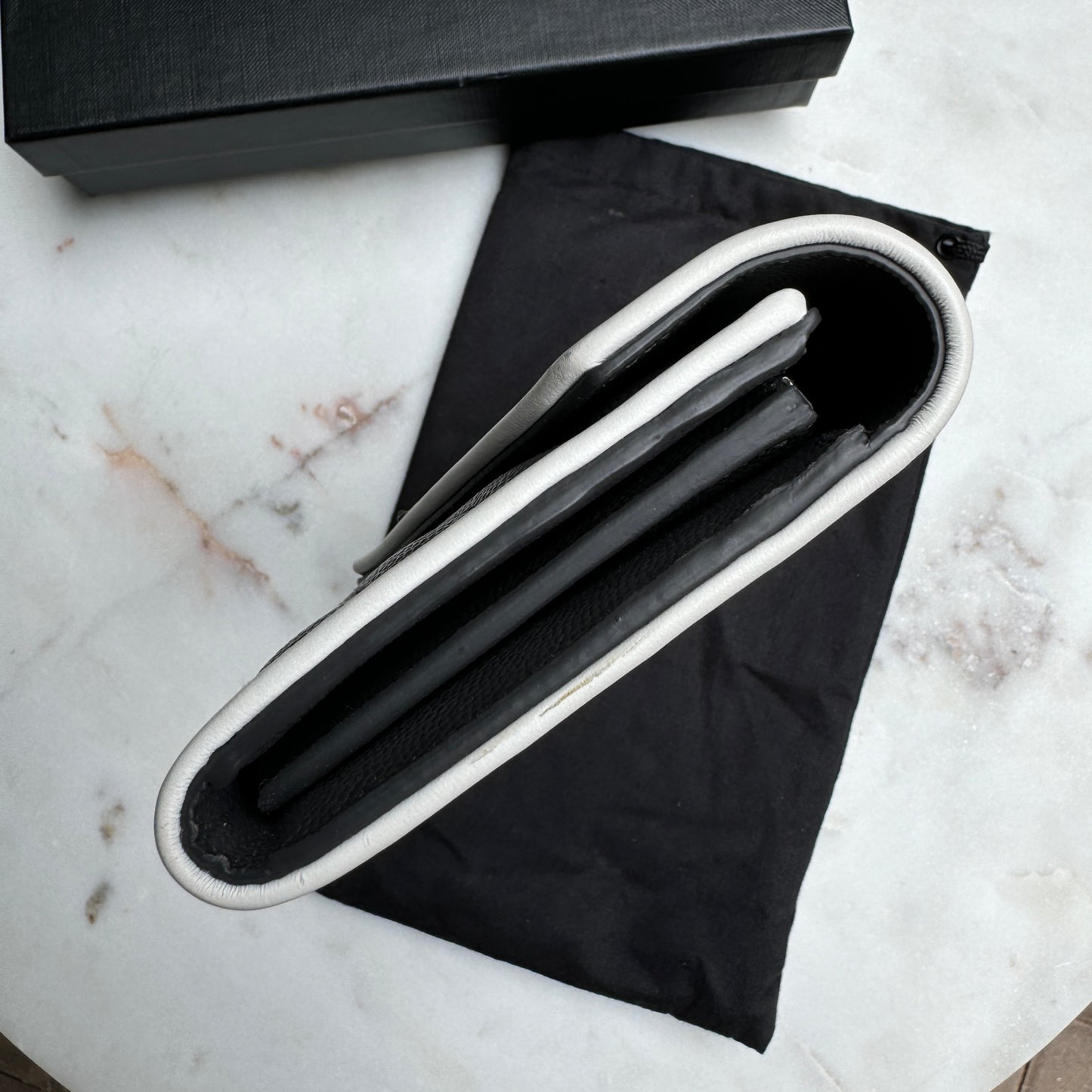Saint Laurent Large Envelope Bicolor Wallet