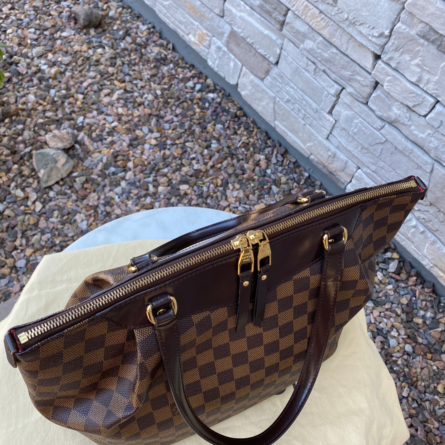 Louis Vuitton Westminster GM Damier Ebene Tote