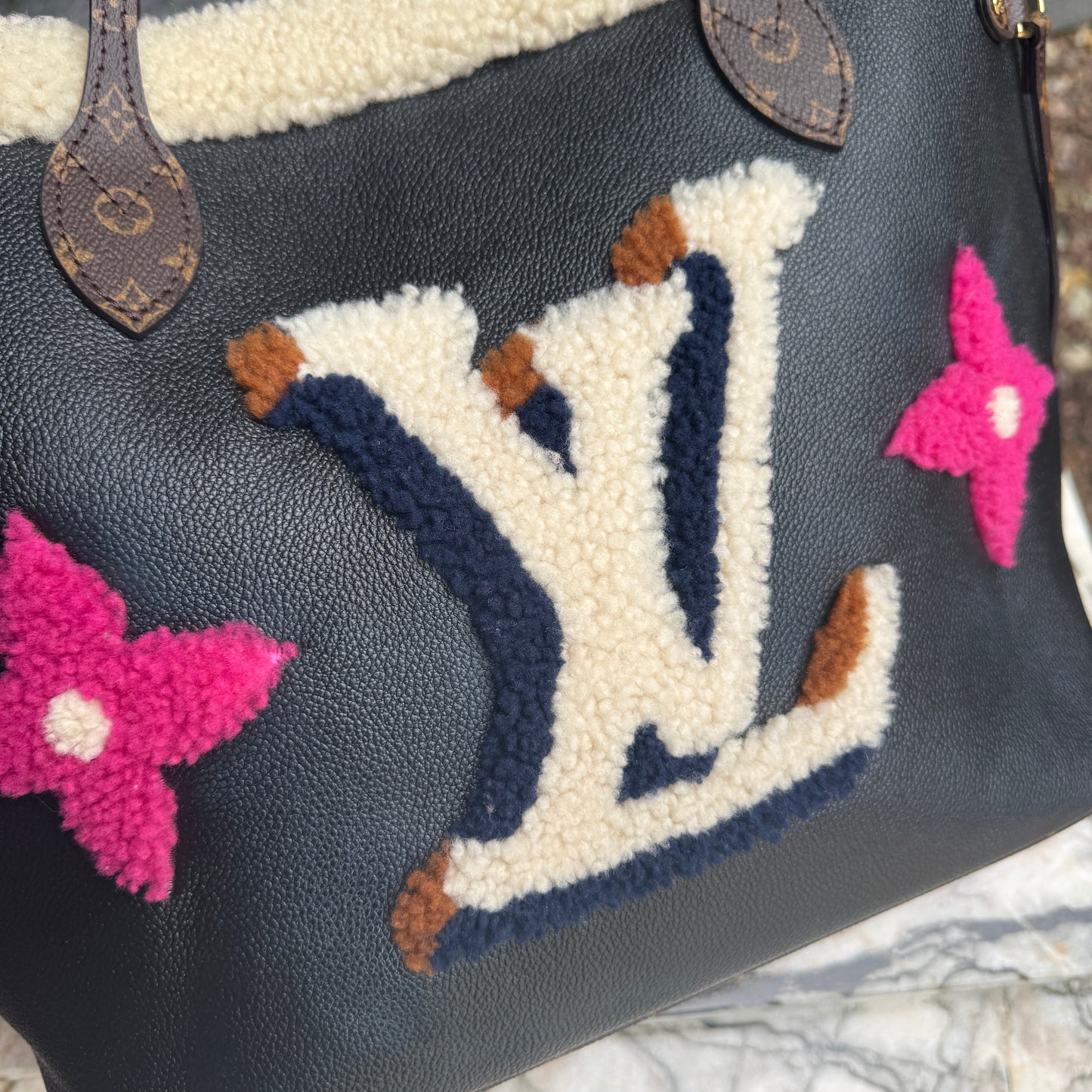 Louis Vuitton Monogram Teddy Neverfull MM