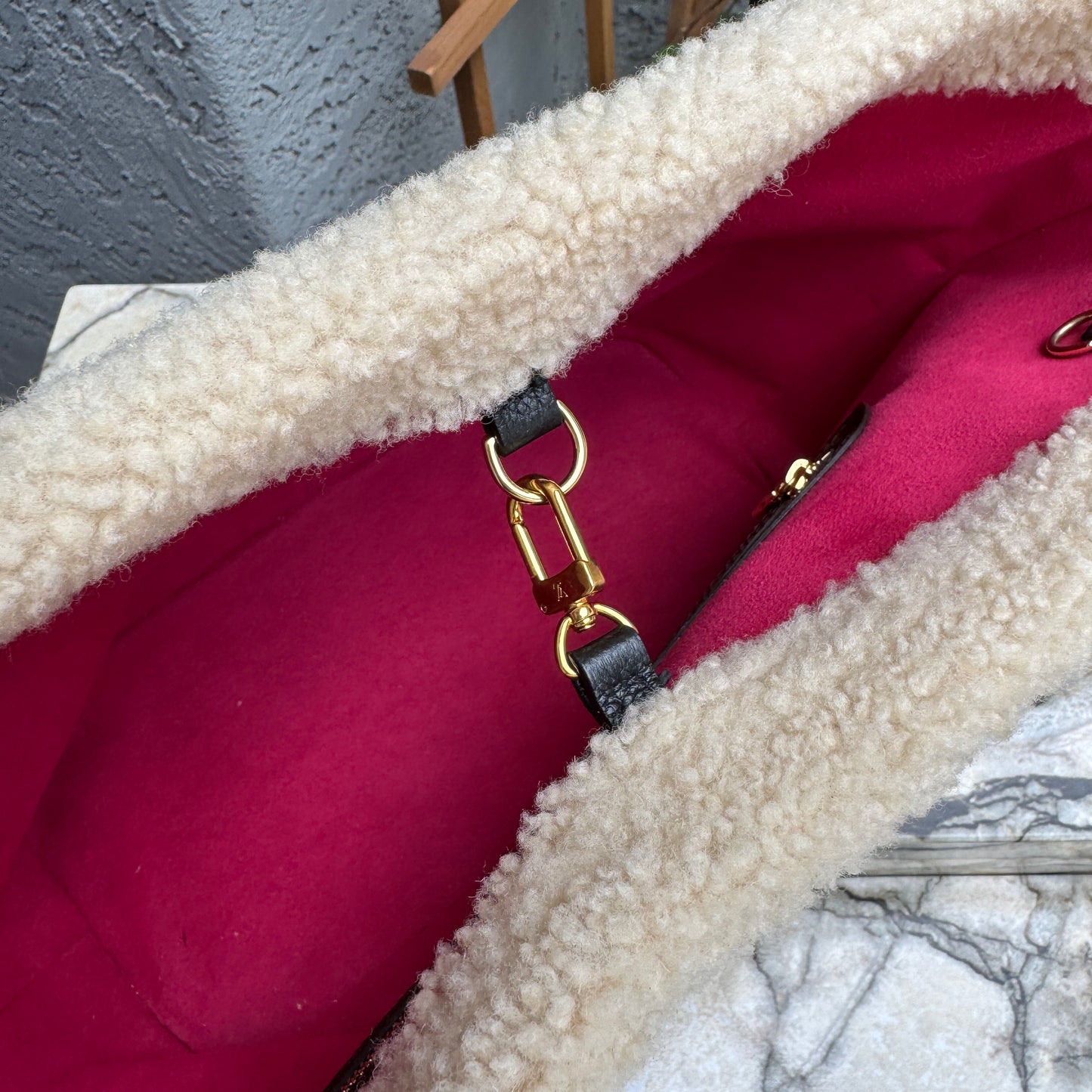 Louis Vuitton Monogram Teddy Neverfull MM