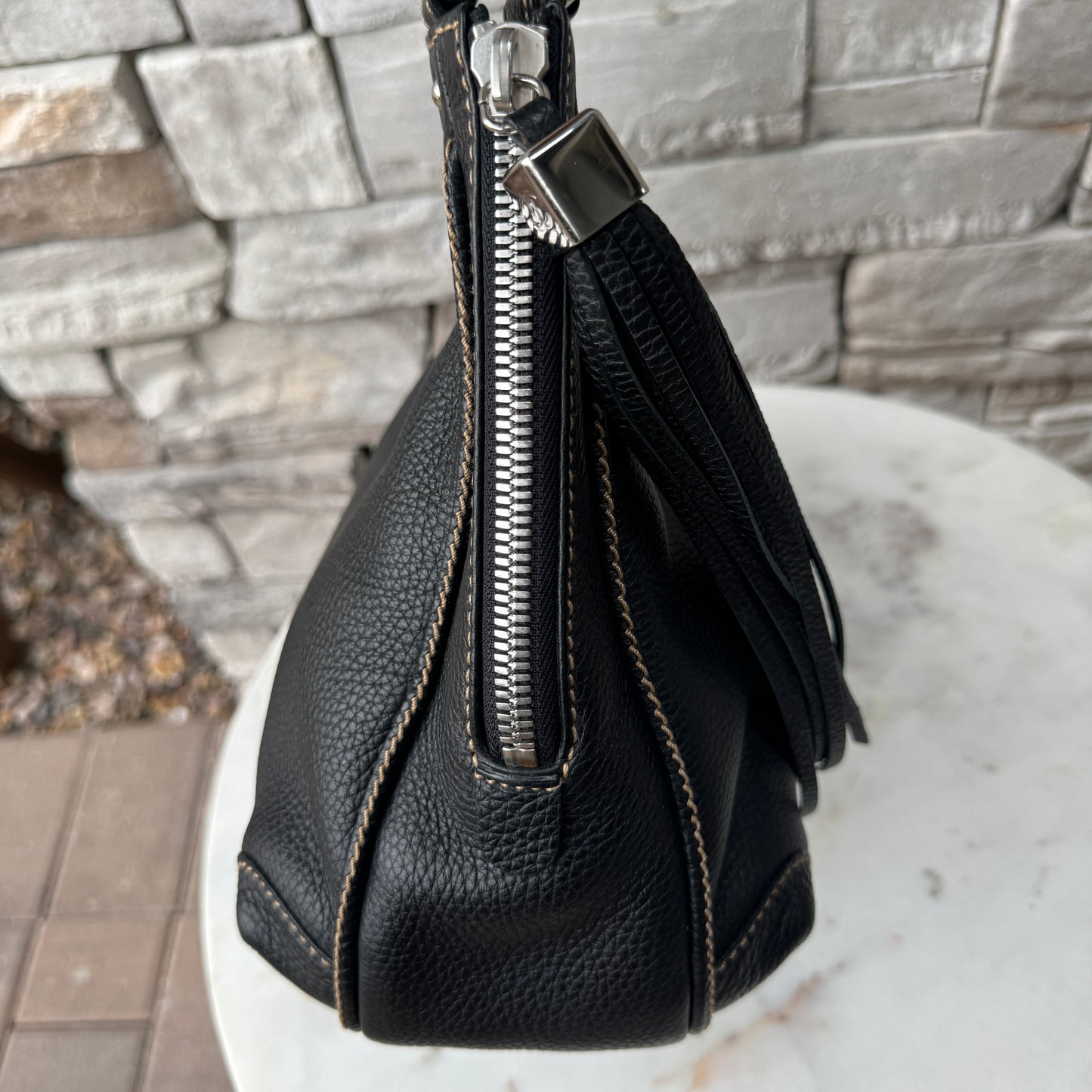 Chanel LAX Leather Tassel Shoulder Bag