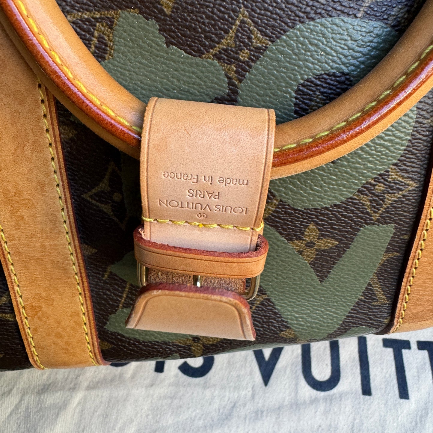 Louis Vuitton Limited Edition Monogram Graffiti 50 Keepall Duffel