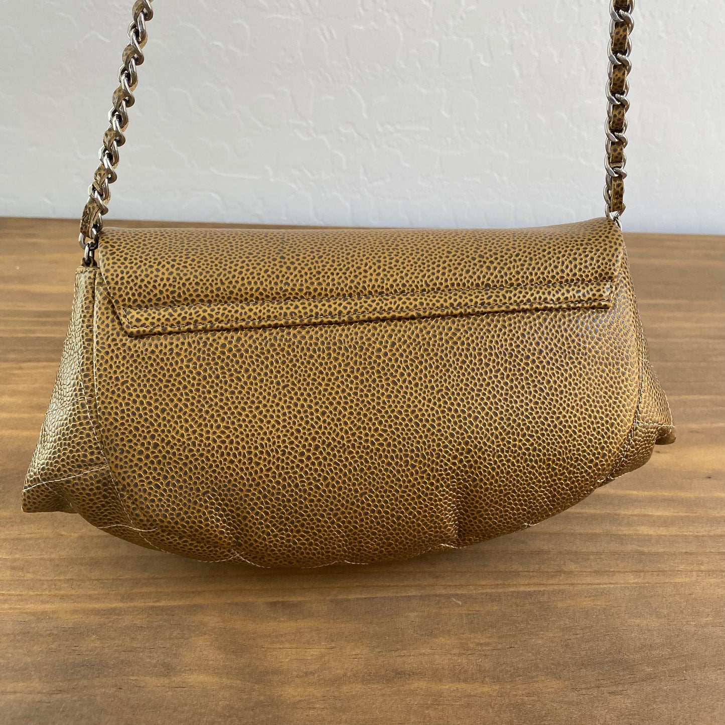 Chanel Caviar Half Moon Crossbody