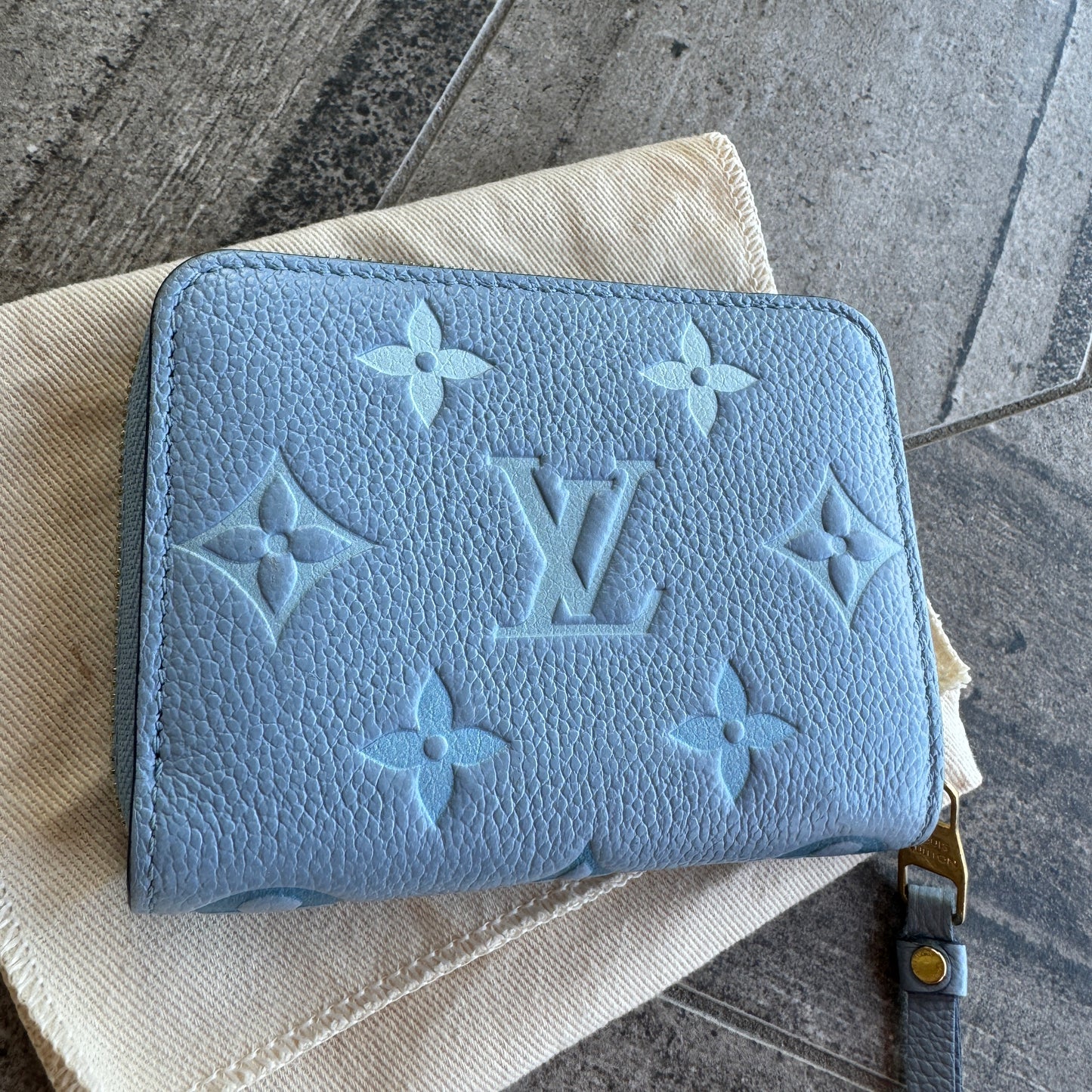 Louis Vuitton Monogram By the Pool Compact Zippy Wallet