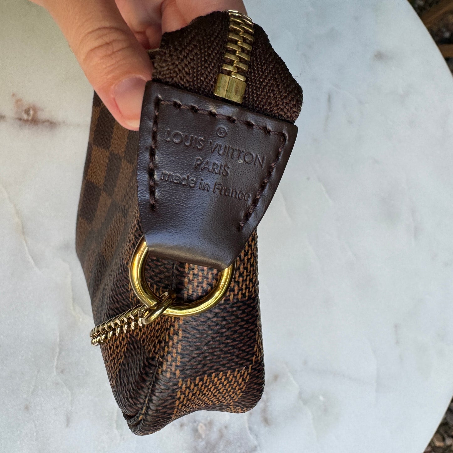 Louis Vuitton Damier Ebene Mini Pochette