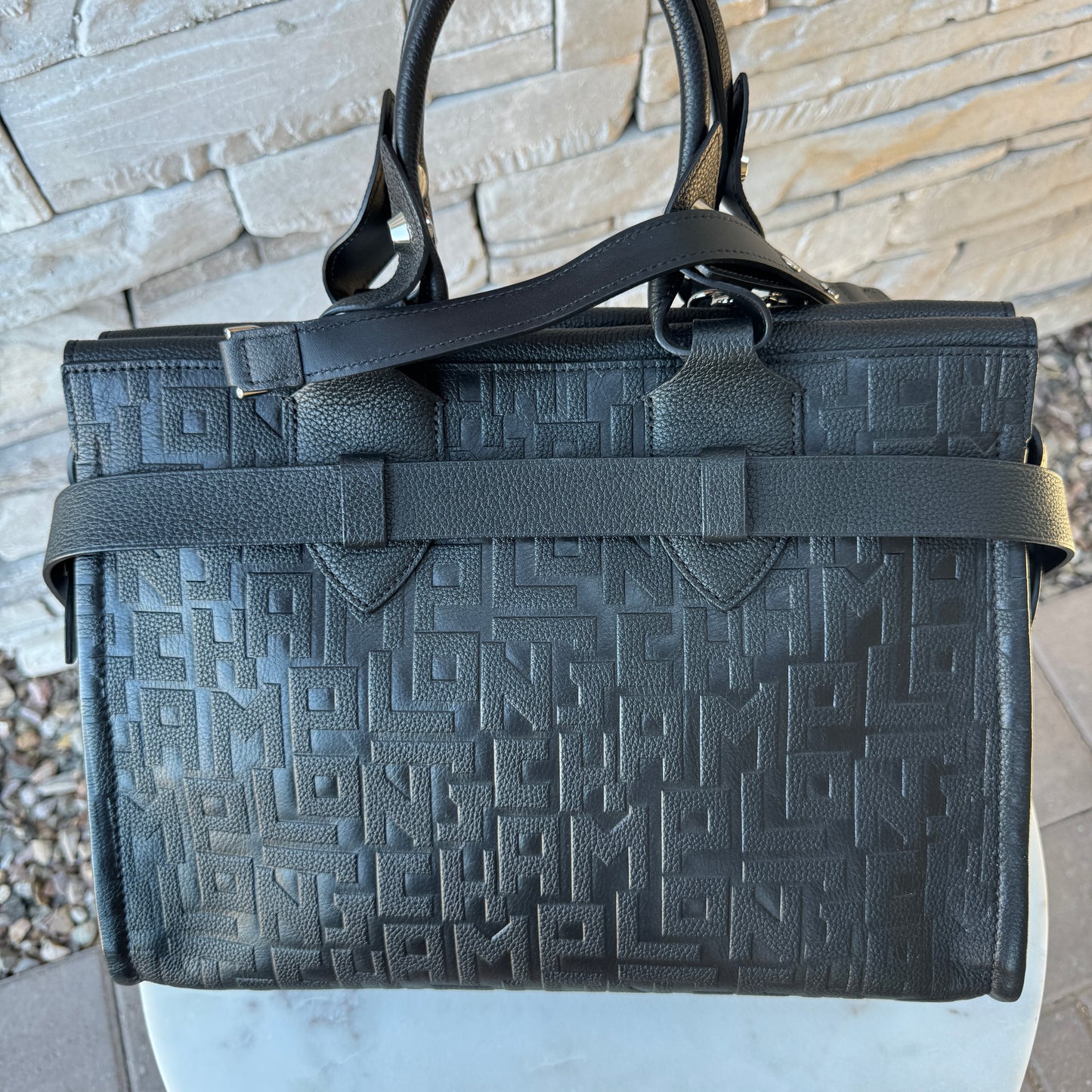 Longchamp La Voyaguese Large Leather Tote