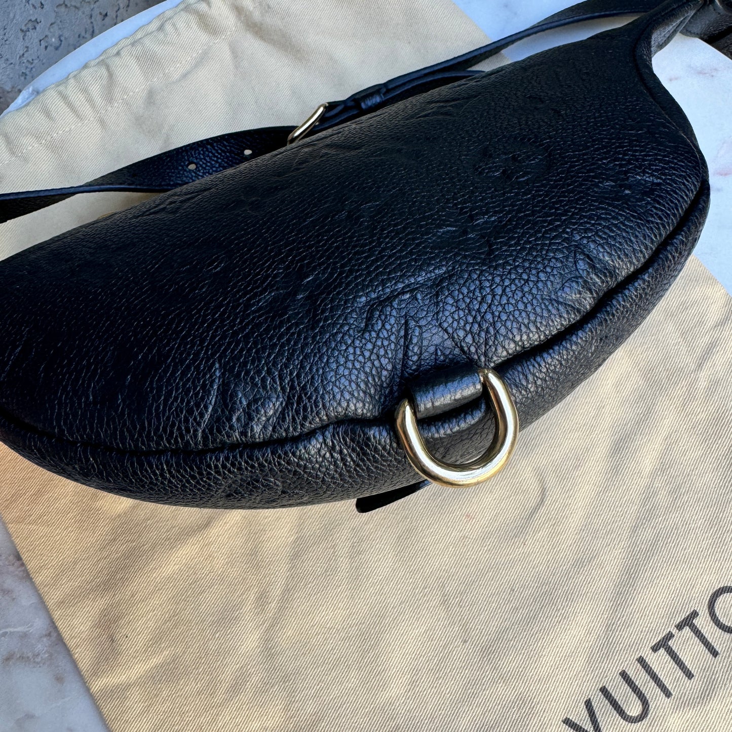 Louis Vuitton Monogram Empreinte Leather Bumbag