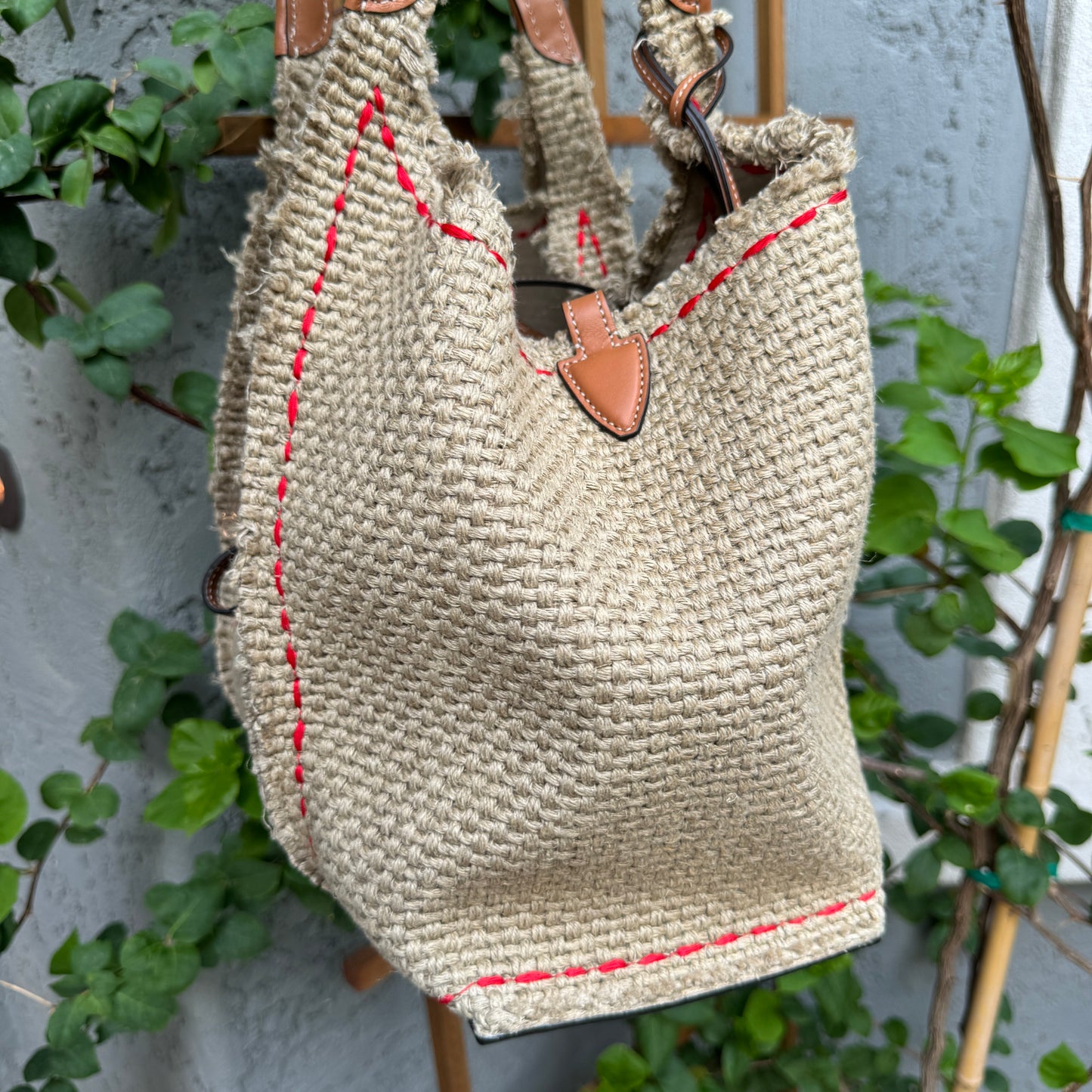 Tod’s T Timeless Hammock Tote Bag with Pouch