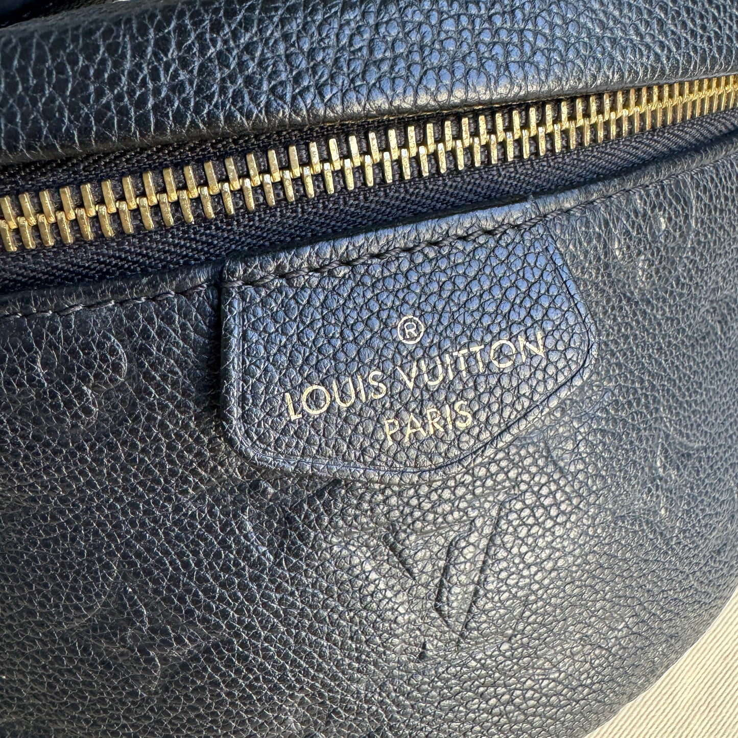 Louis Vuitton Monogram Empreinte Leather Bumbag