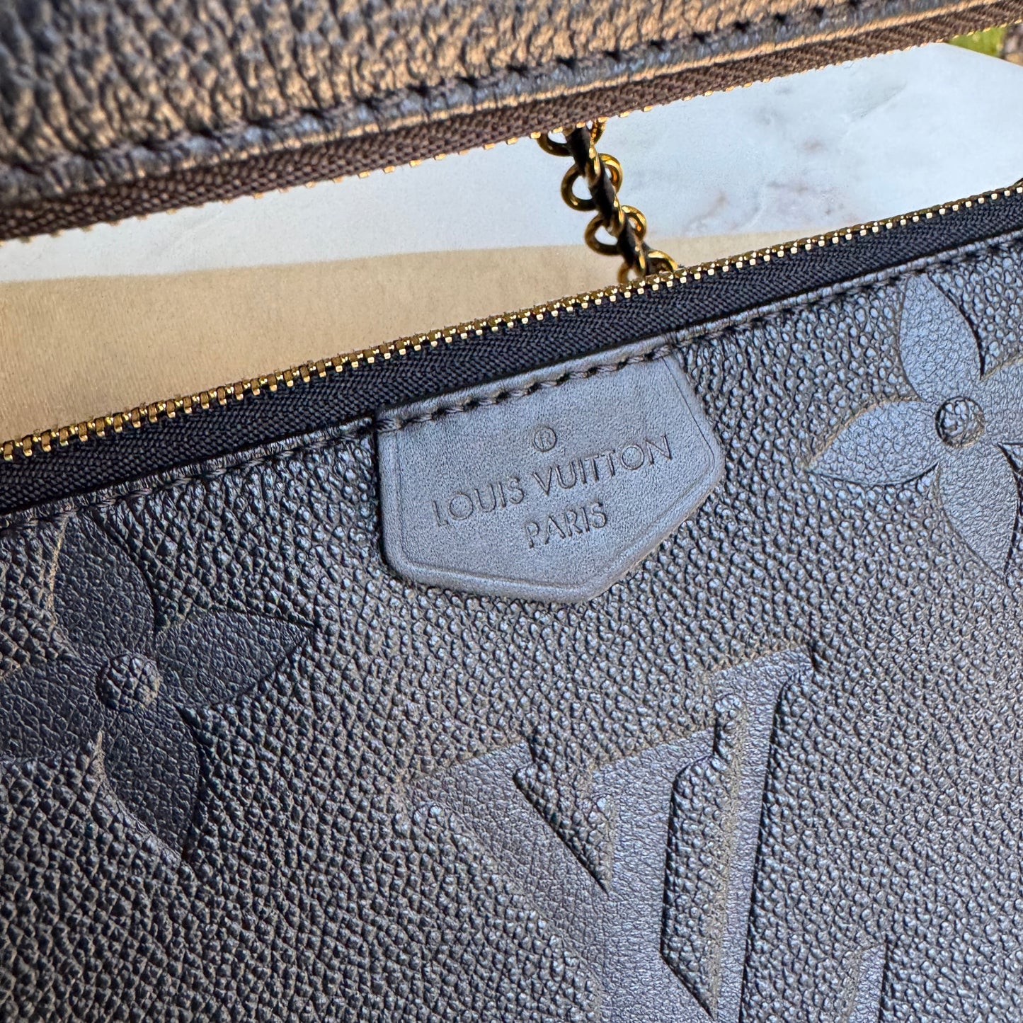 Louis Vuitton Multi Pochette Empreinte Crossbody