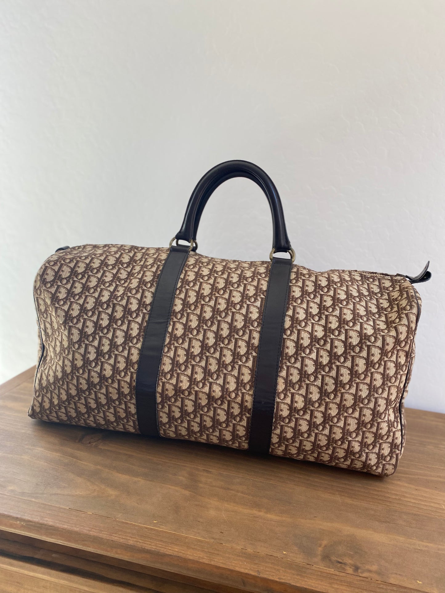 Christian Dior Vintage Monogram Canvas Keepall