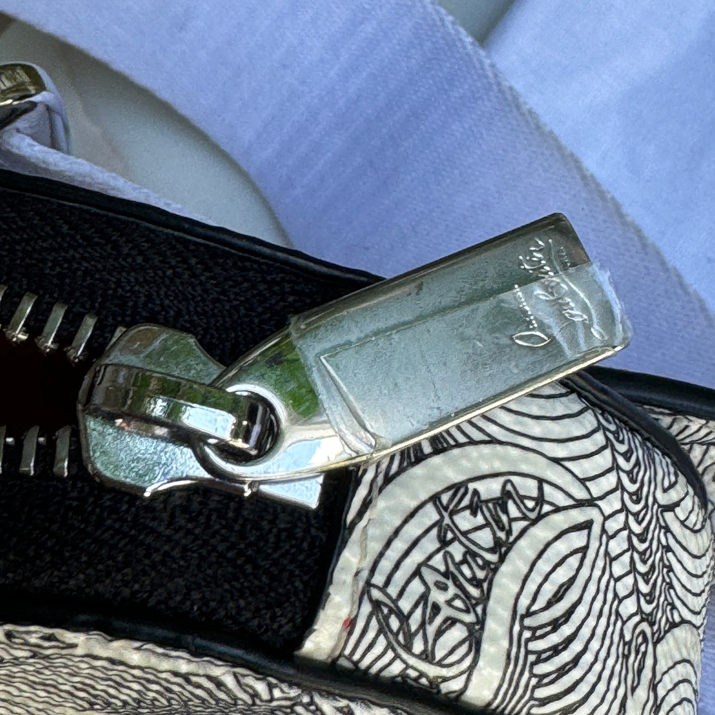 Christian Louboutin Loubila Hybrid Monogram Pouch Crossbody