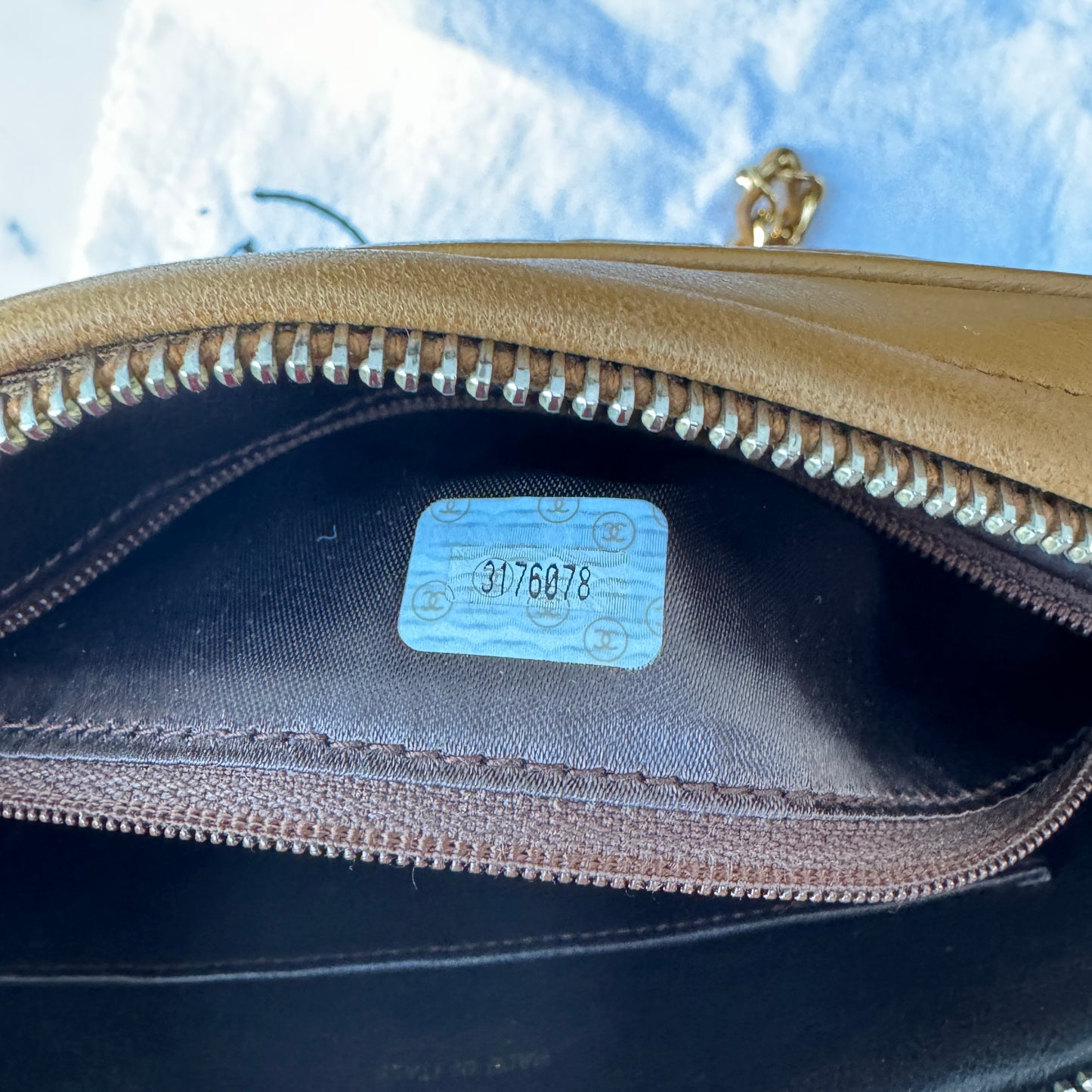 Chanel Vintage CC Tassel Camera Crossbody