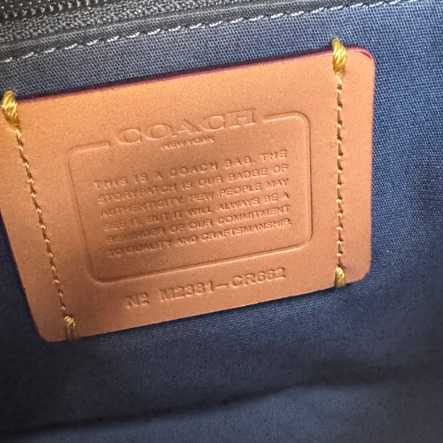 Coach Denim Cassie Crossbody