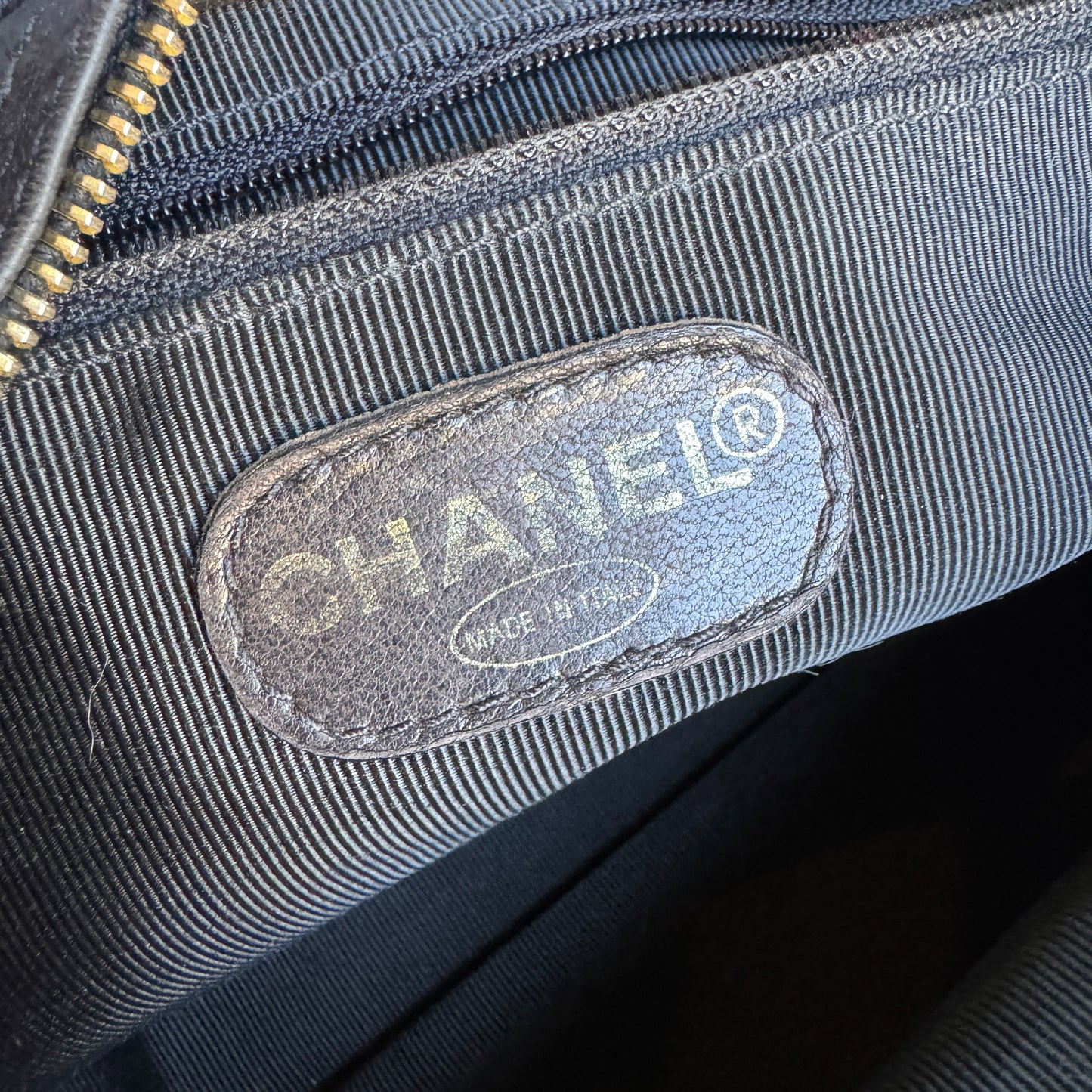 Chanel Quilted Lambskin Leather Vintage CC Flap Shoulder Bag