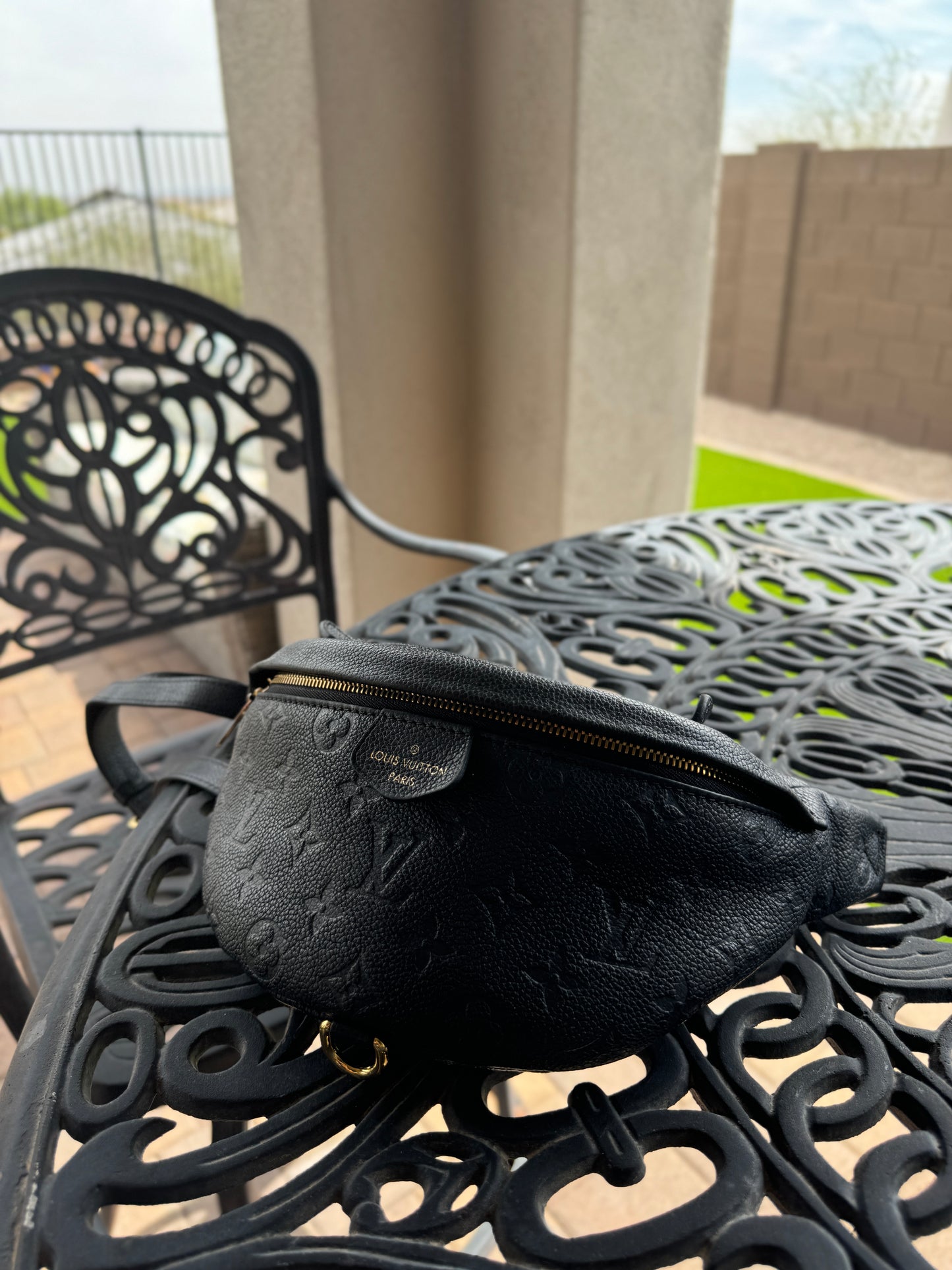 Louis Vuitton Monogram Empreinte Leather Bumbag