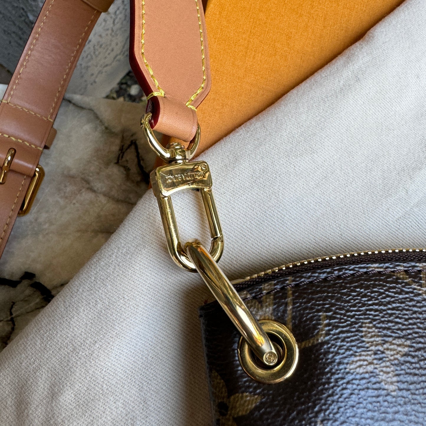 Louis Vuitton Monogram Odeon MM Crossbody NM