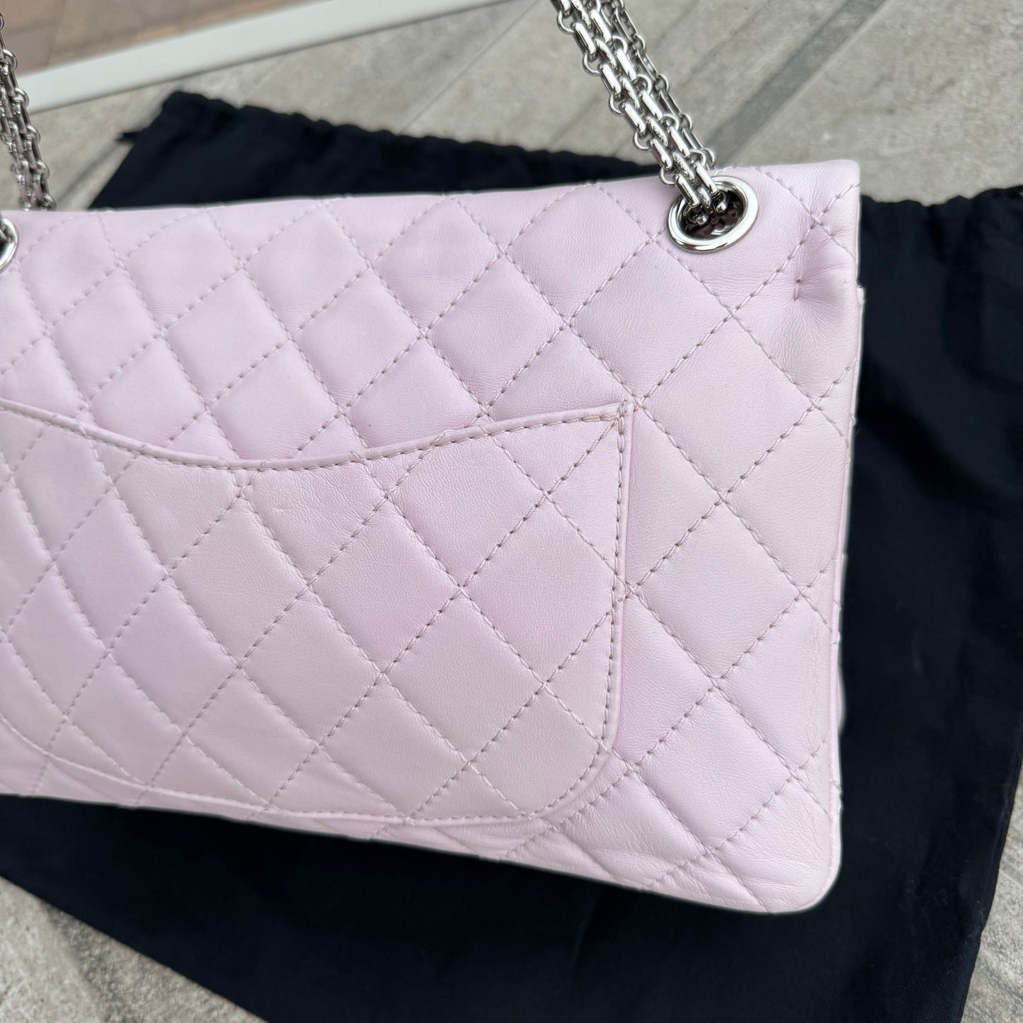 Chanel Reissue 226 Double Flap Calfskin Shoulder Bag