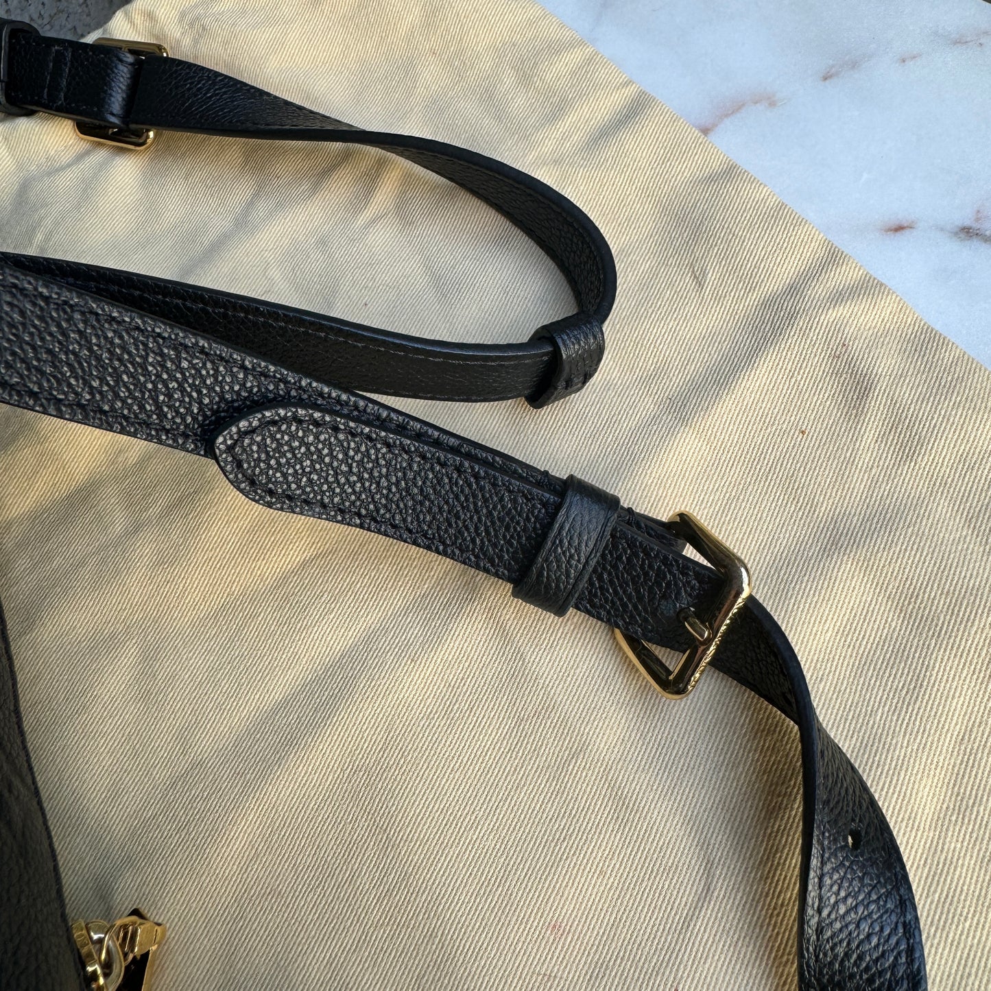 Louis Vuitton Monogram Empreinte Leather Bumbag