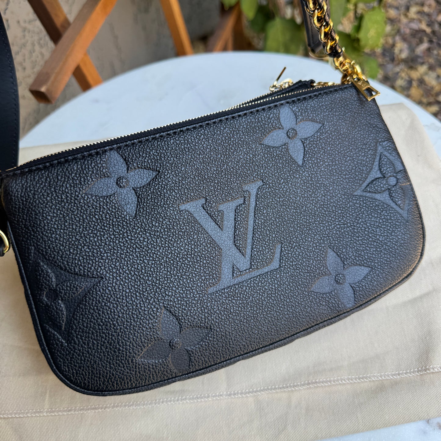 Louis Vuitton Multi Pochette Empreinte Crossbody