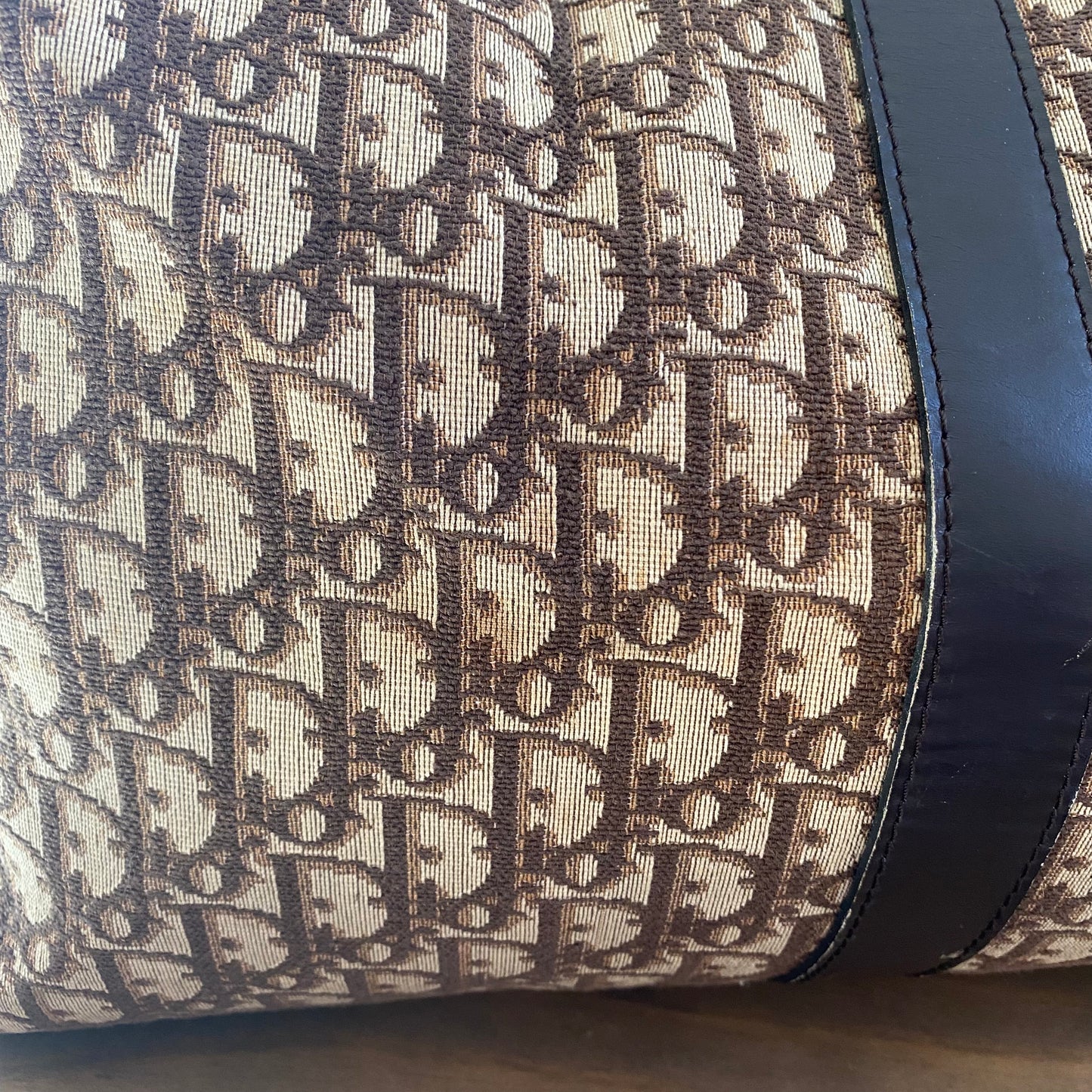 Christian Dior Vintage Monogram Canvas Keepall