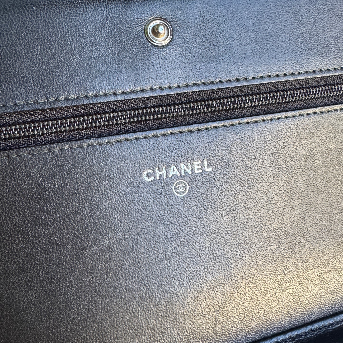 Chanel Fluo Boy Nylon WOC Wallet on Chain Crossbody