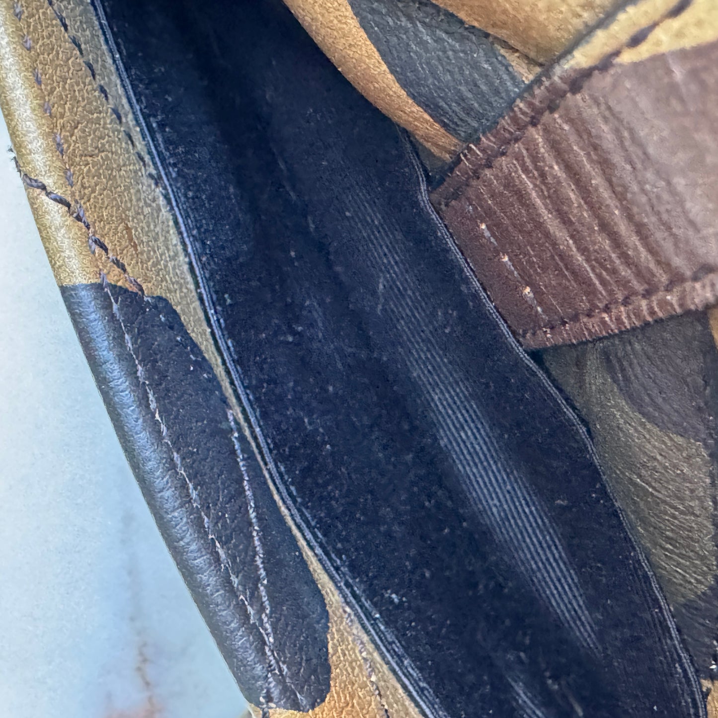 Saint Laurent Camo Mini College Crossbody