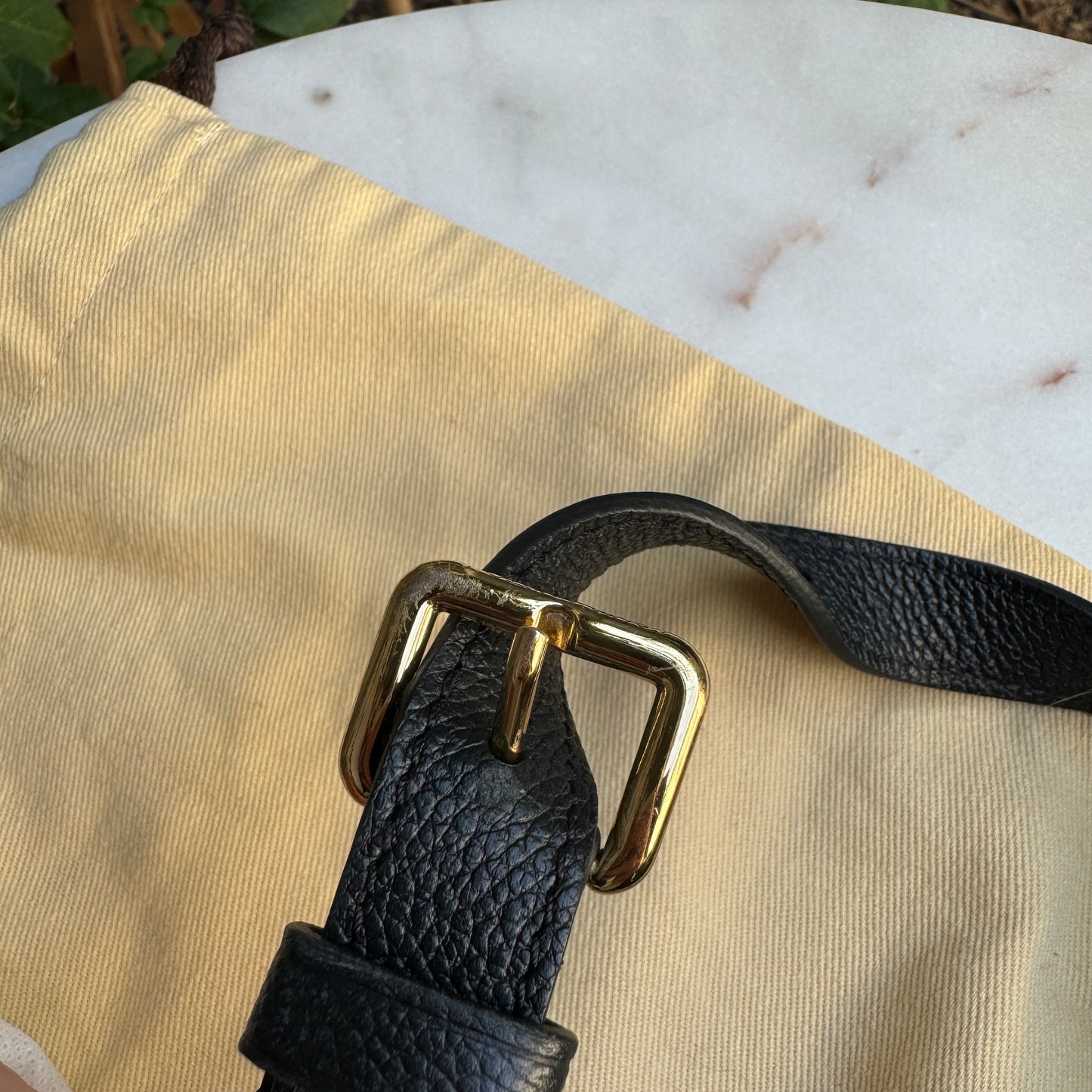 Louis Vuitton Monogram Empreinte Leather Bumbag