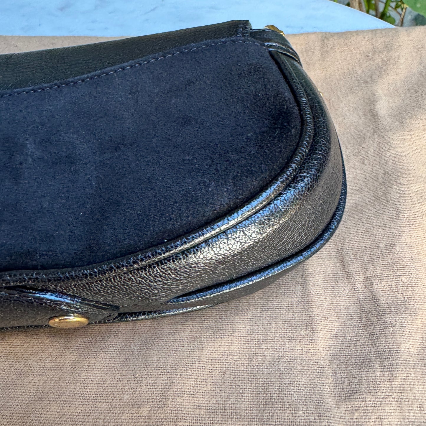Louis Vuitton Avant Garde Leather Pochette Shoulder Bag