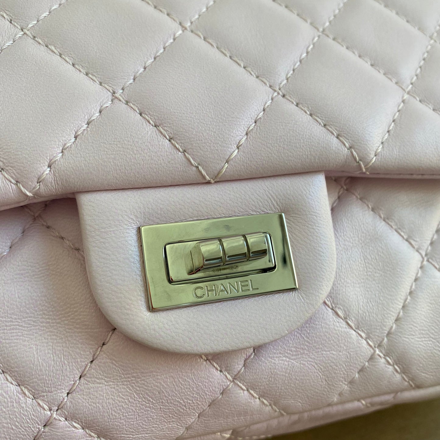 Chanel Reissue 226 Double Flap Calfskin Shoulder Bag