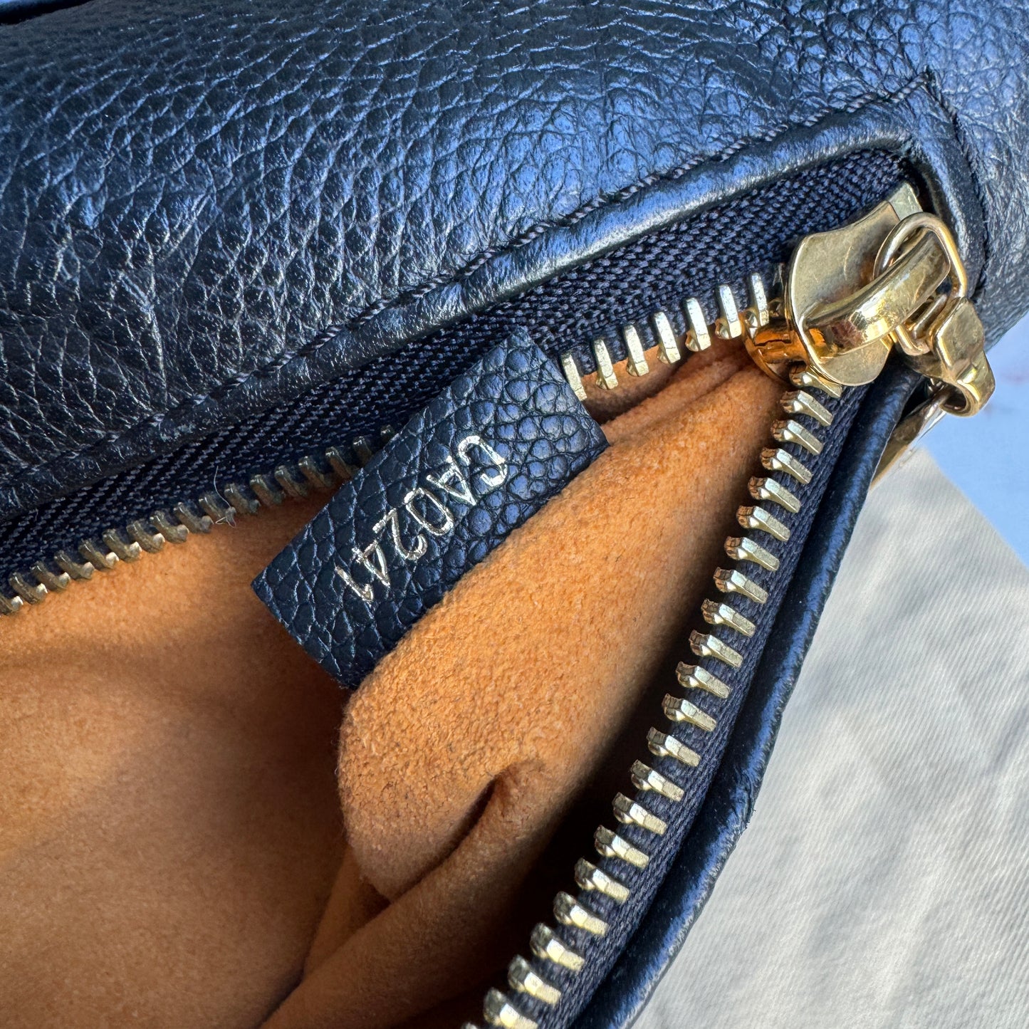 Louis Vuitton Monogram Empreinte Leather Bumbag