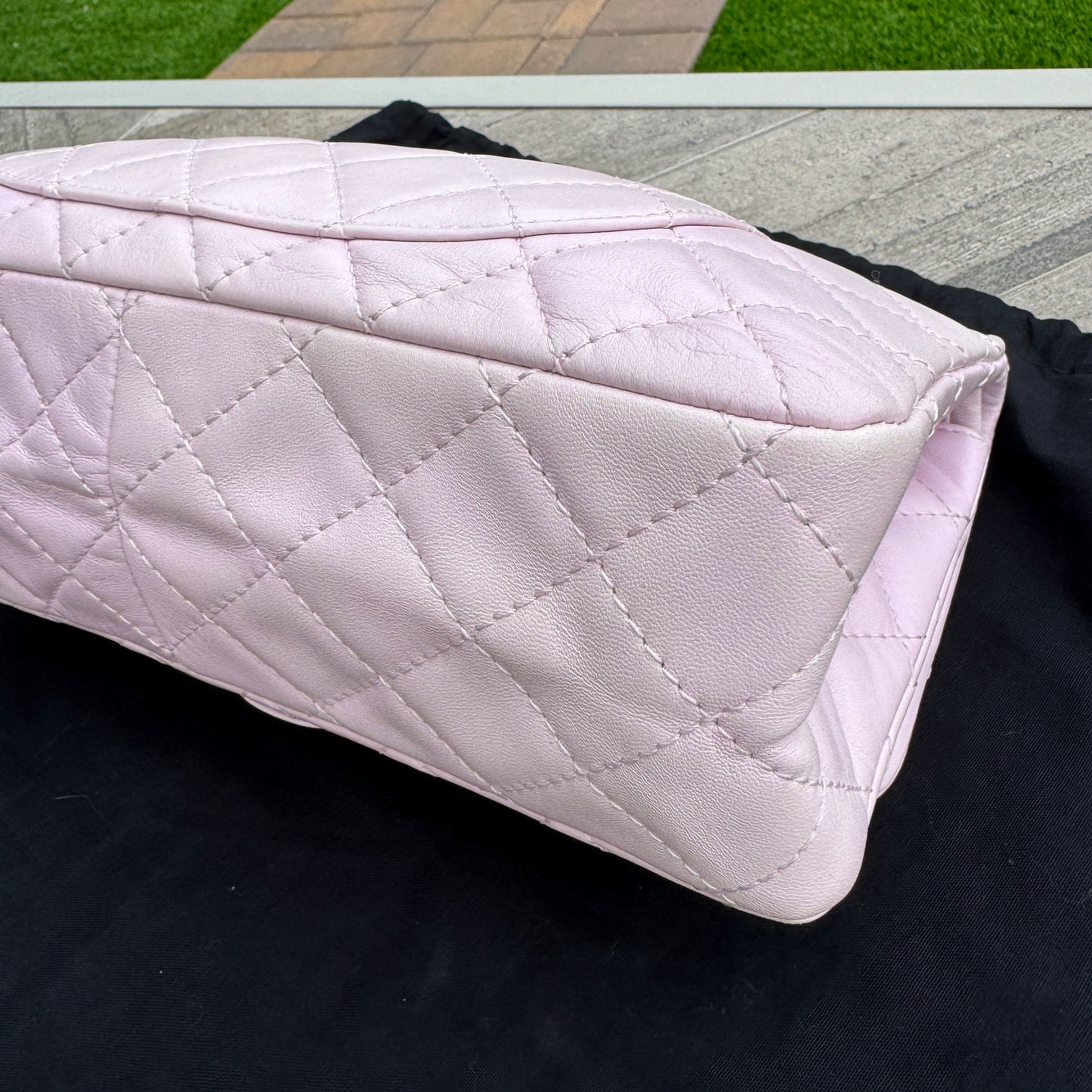 Chanel Reissue 226 Double Flap Calfskin Shoulder Bag