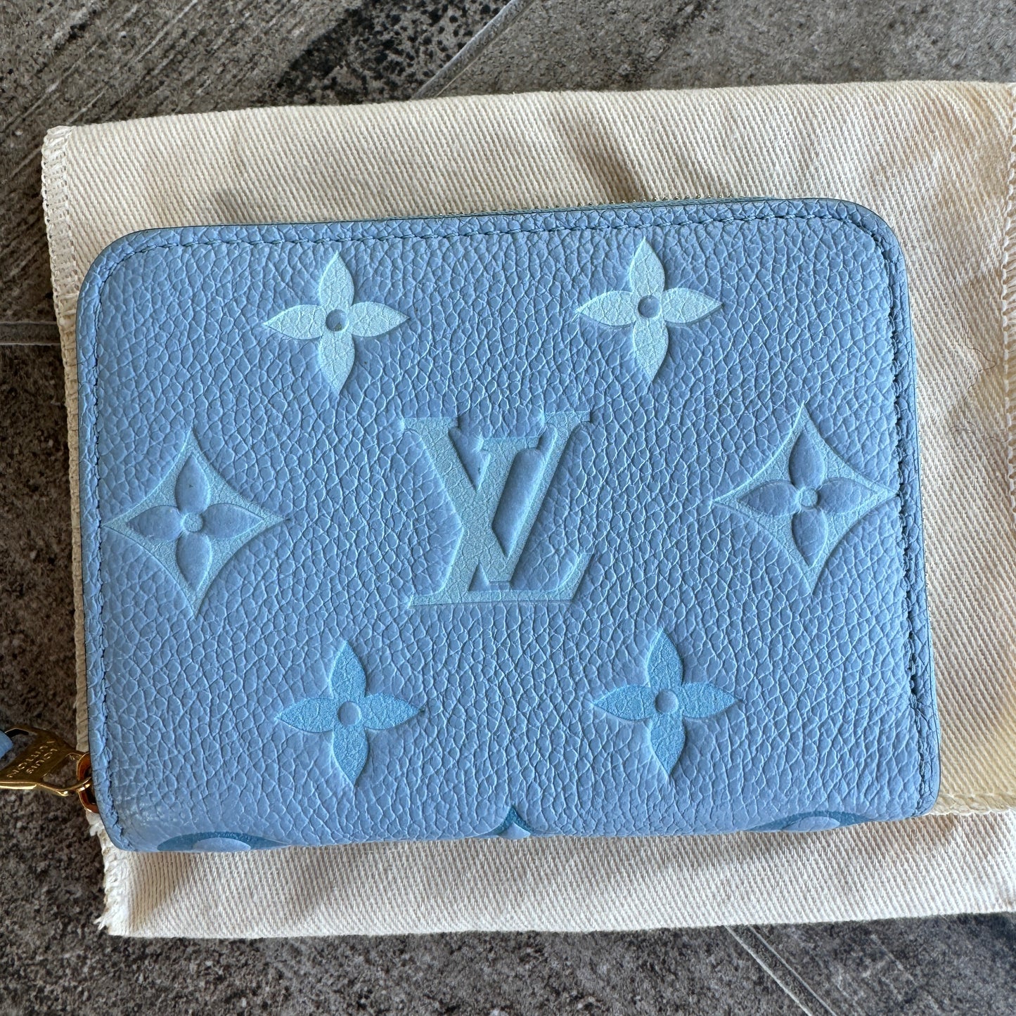 Louis Vuitton Monogram By the Pool Compact Zippy Wallet