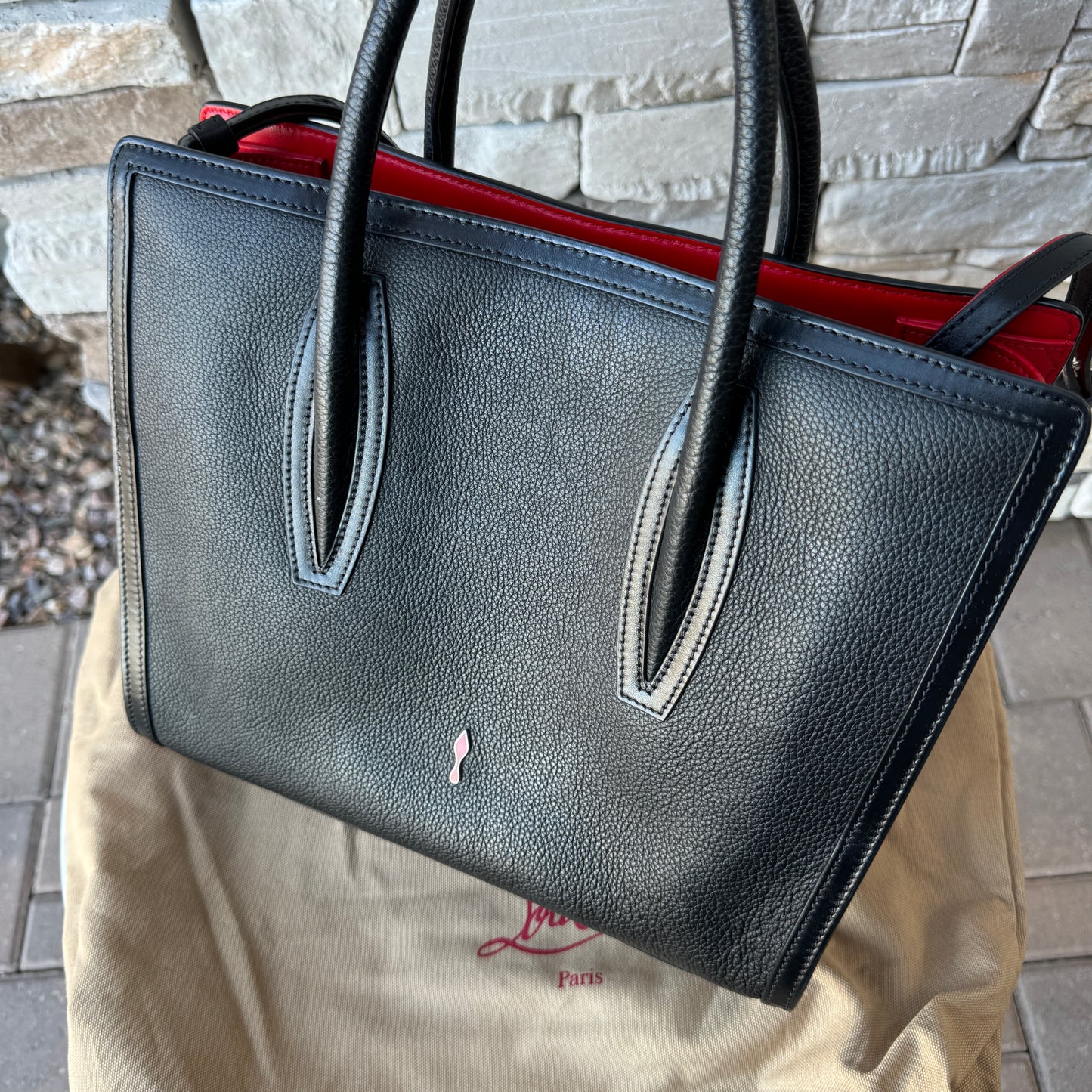 Christian Louboutin Medium Paloma Leather Tote
