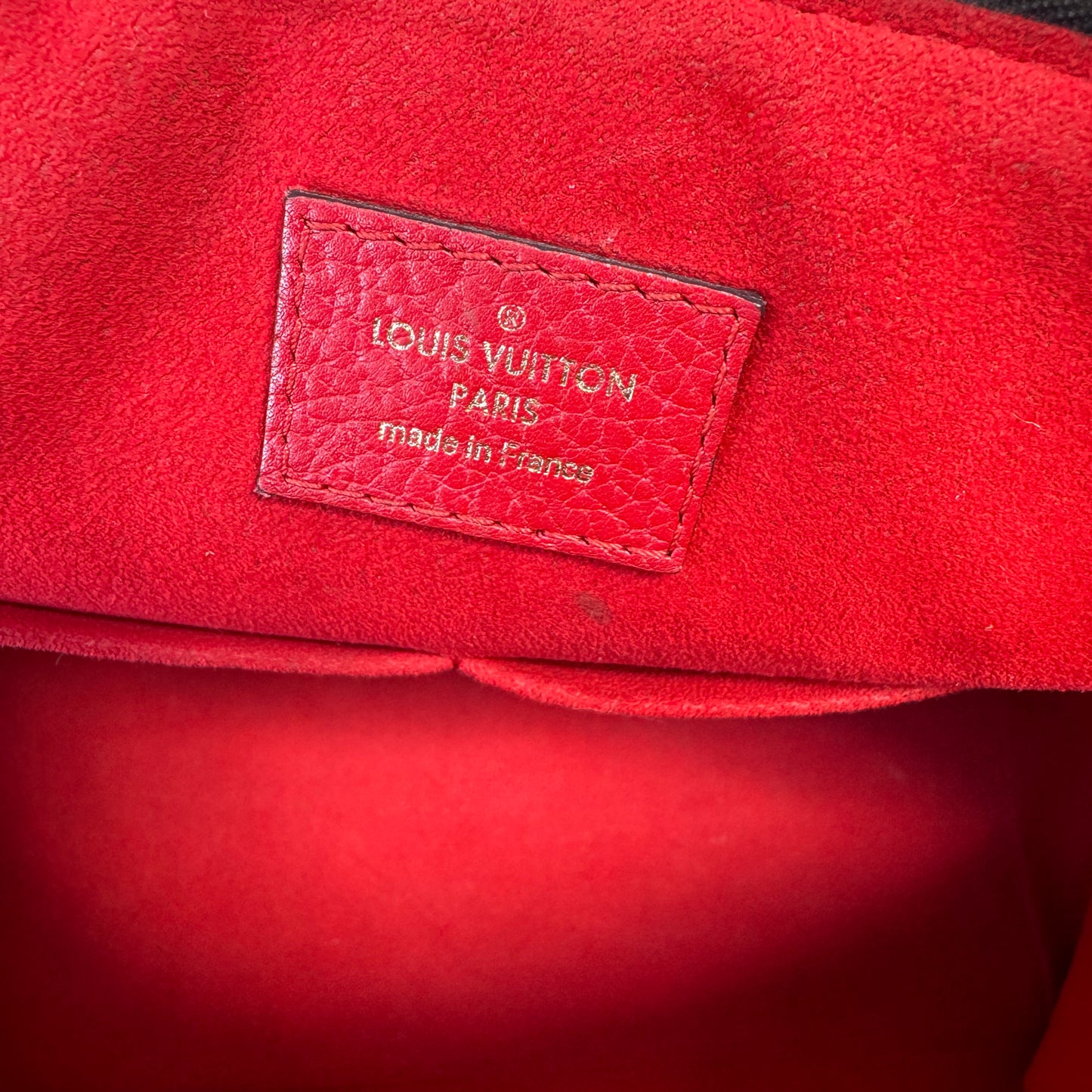 Louis Vuitton Leather and Monogram Canvas Retiro NM