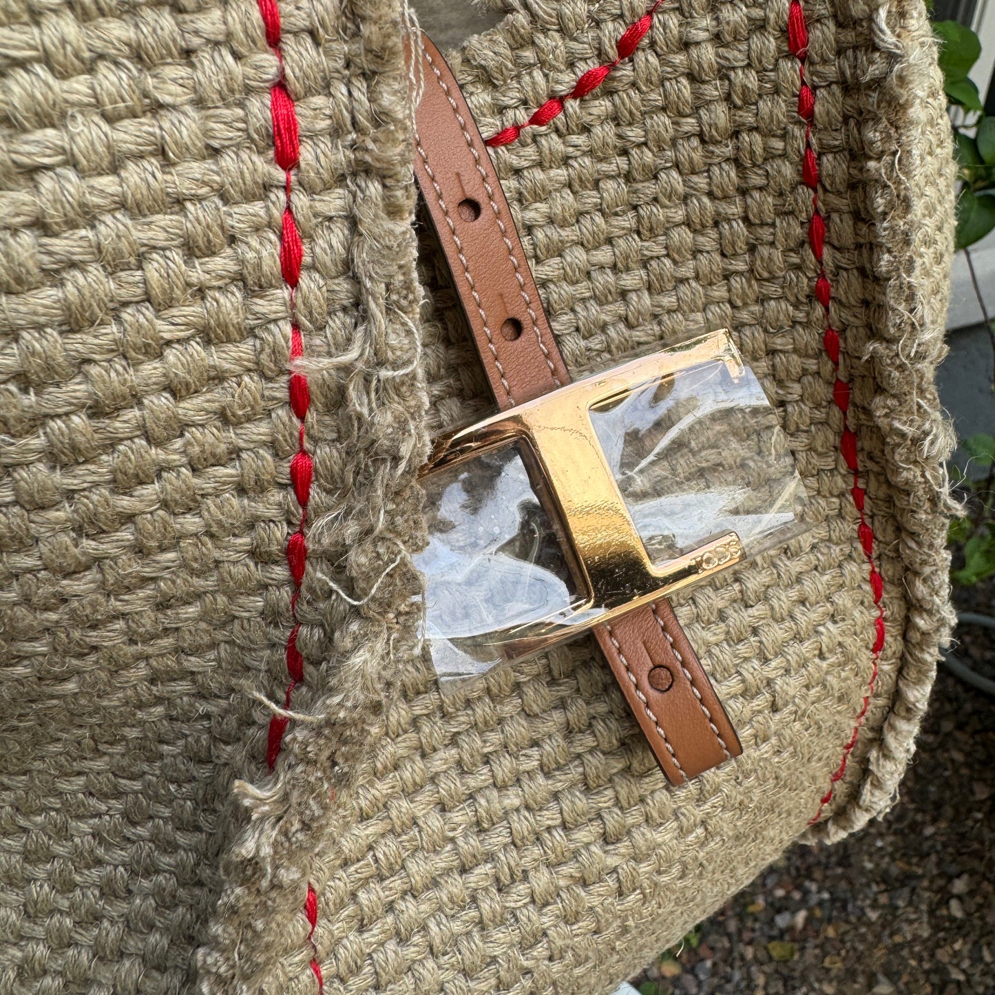 Tod’s T Timeless Hammock Tote Bag with Pouch