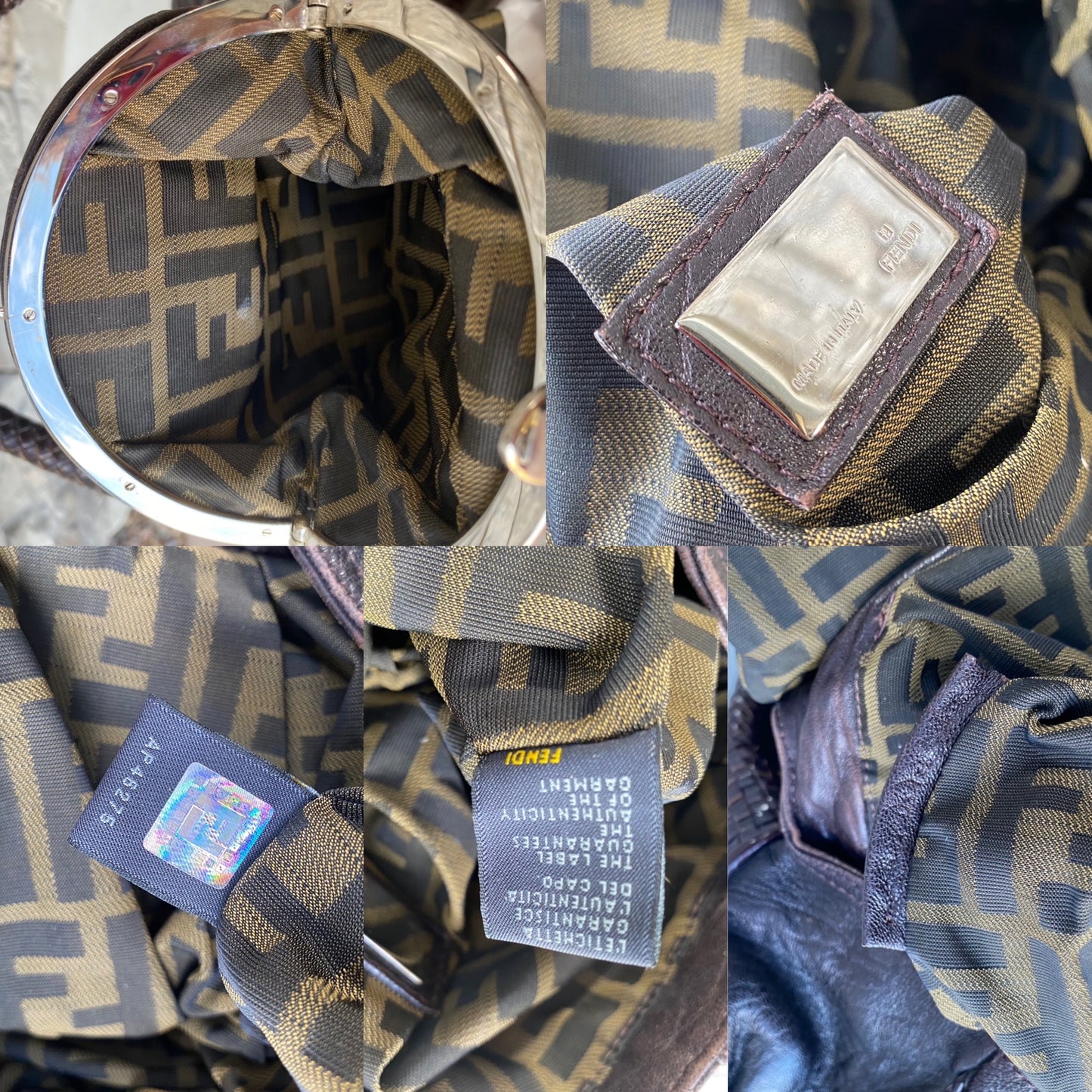 Fendi Leather Spy Bag